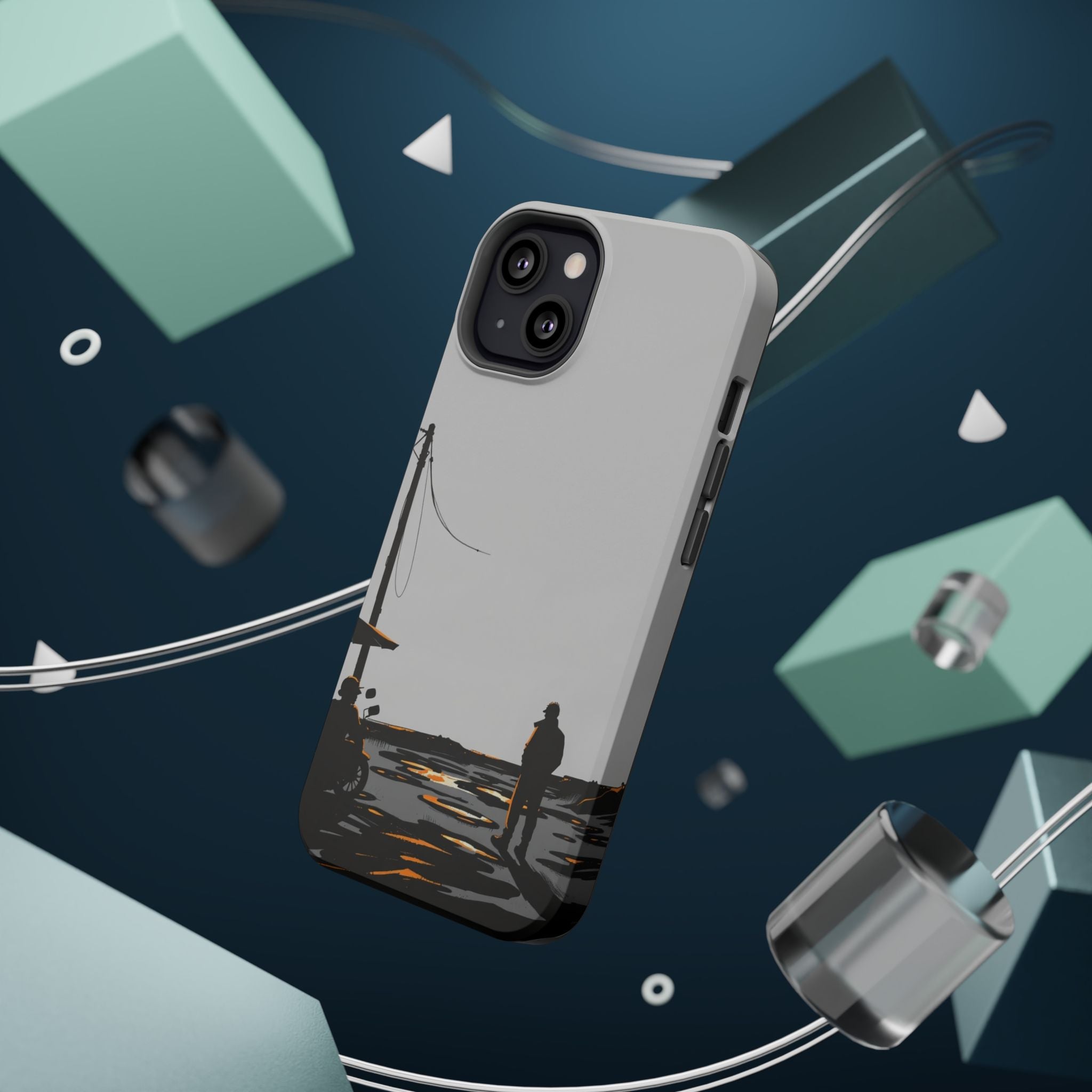 iPhone Weekend Mode On Hand-Drawn Sketch Slim Everyday Designer Case · iPhone Ca