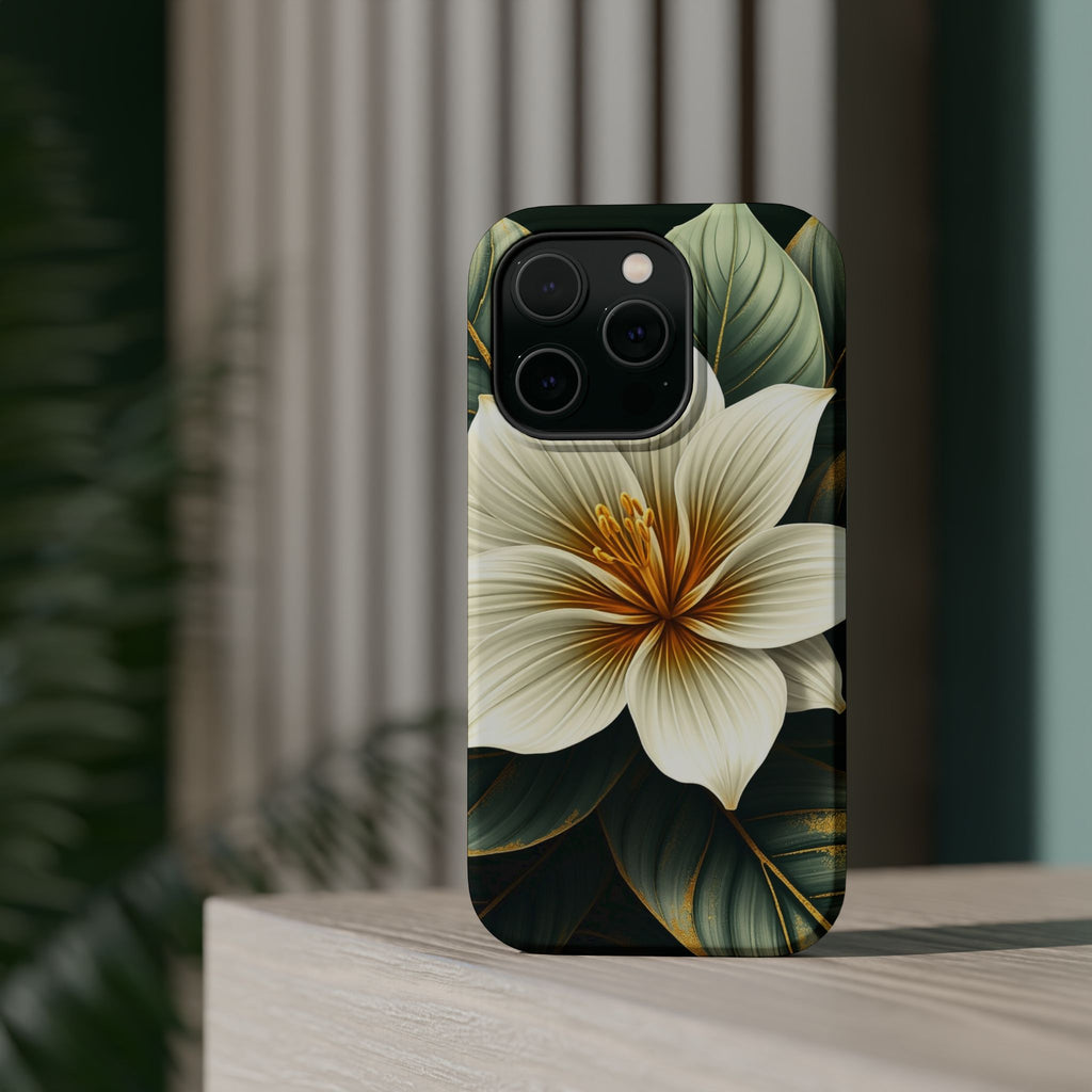 iPhone Radiant Tropical Bloom Design Slim Everyday Designer Case · iPhone Case