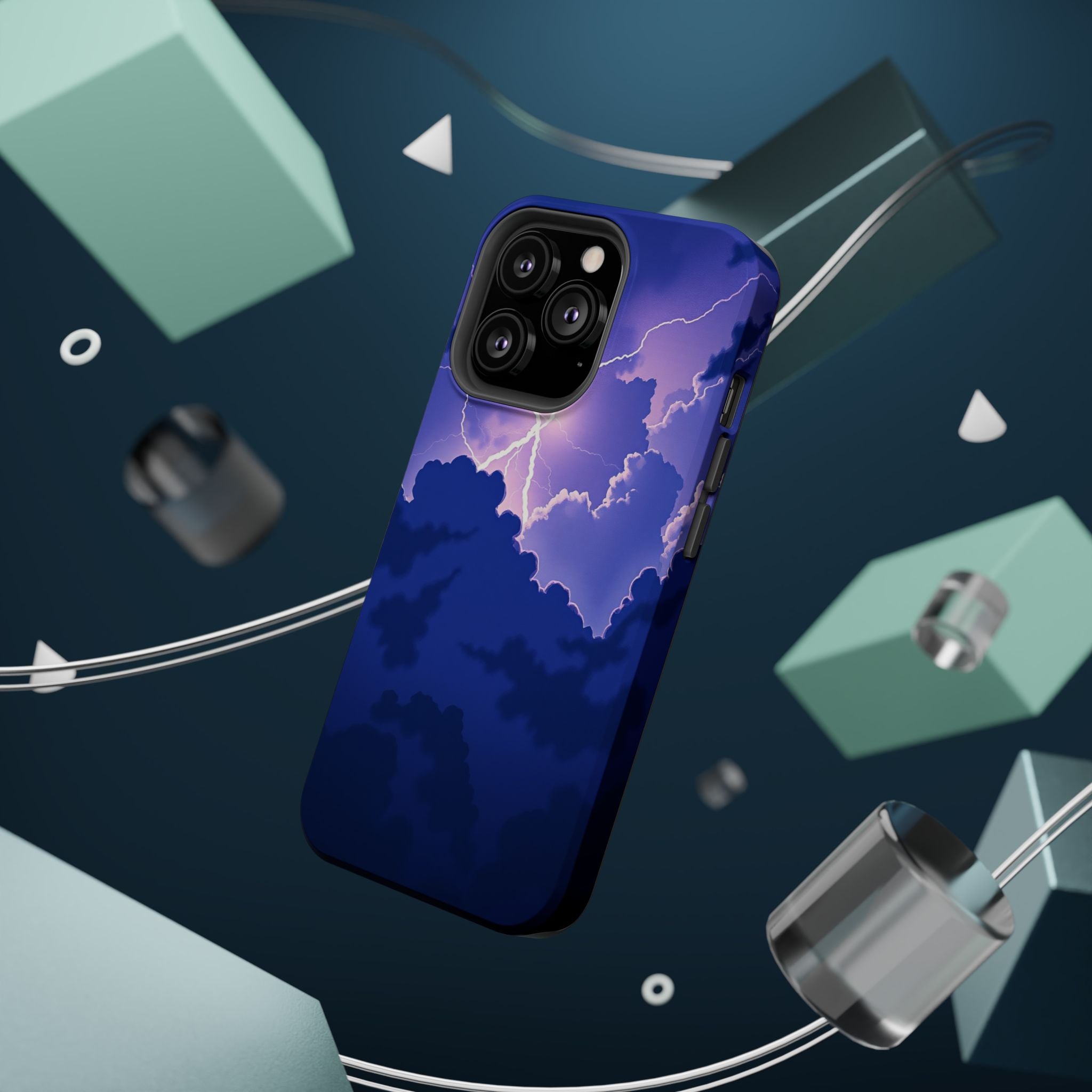 iPhone Indigo And Violet Thunderstorm Sky Slim iPhone Everyday Designer · iPhone