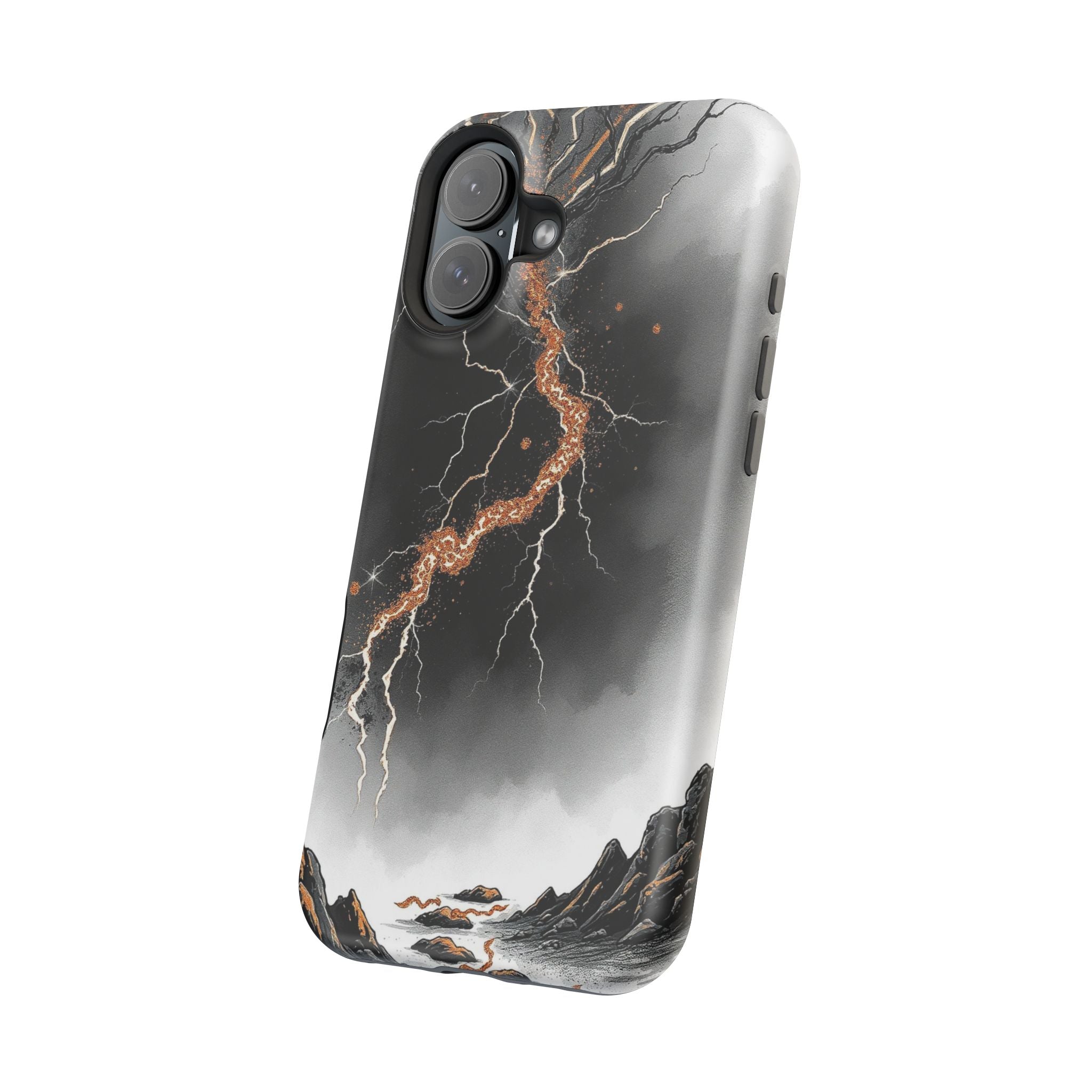 iPhone Glitter Storm Mystic Art Slim Everyday Designer Case · iPhone Case