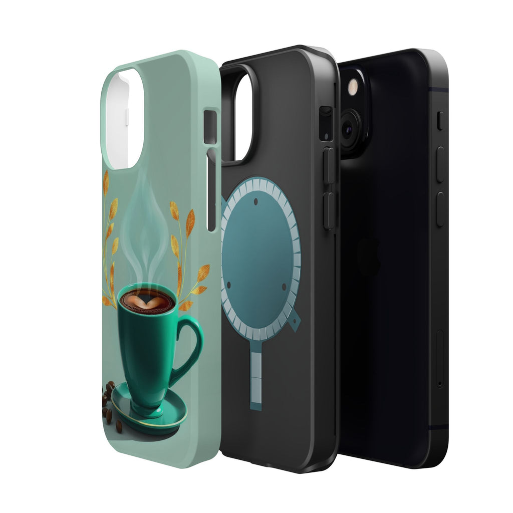 iPhone Radiant Emotional Support Coffee Design Soft Finish Everyday Case · iPhon