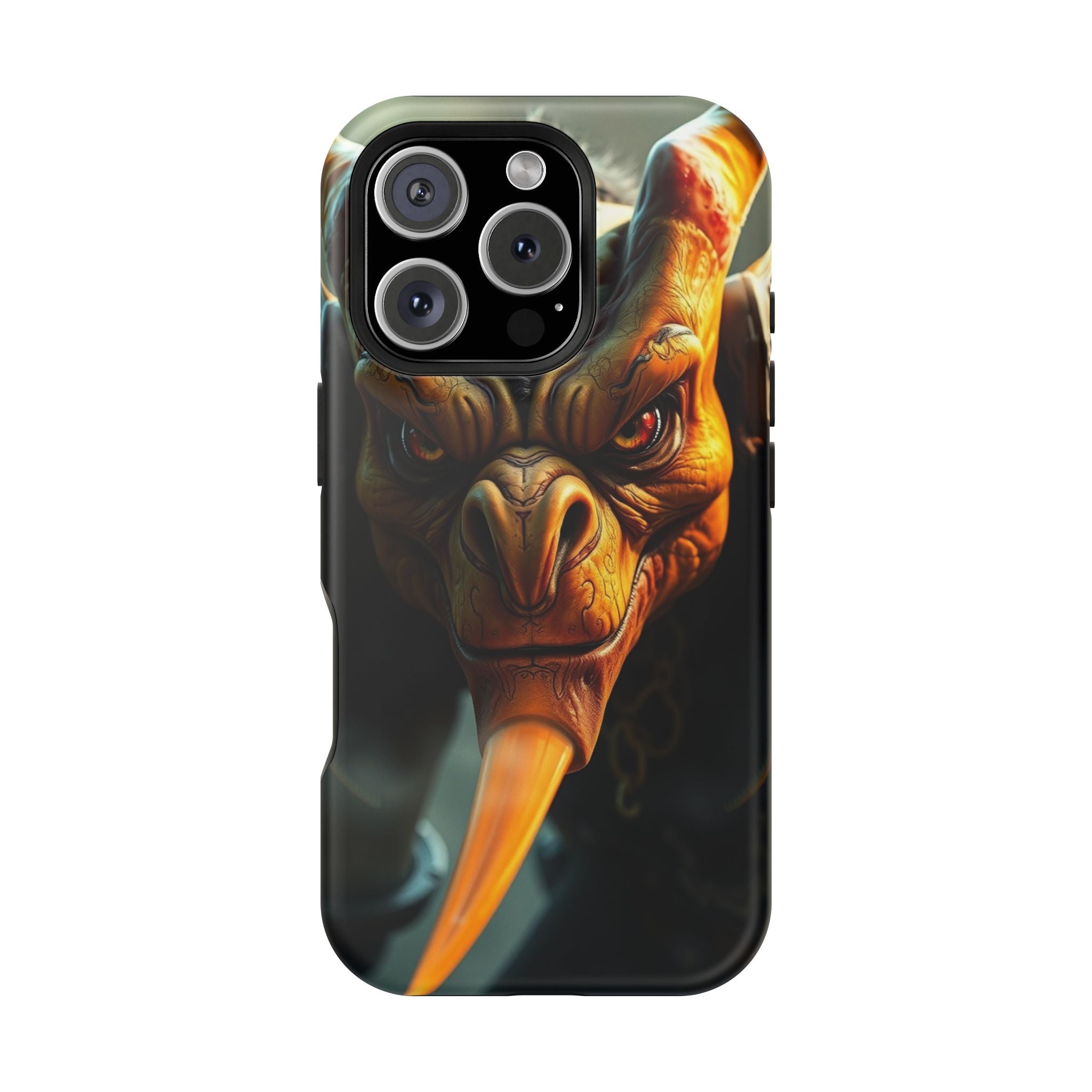 iPhone Mustard And Rust Goblin Mode Activated Slim Everyday Designer Case · iPho