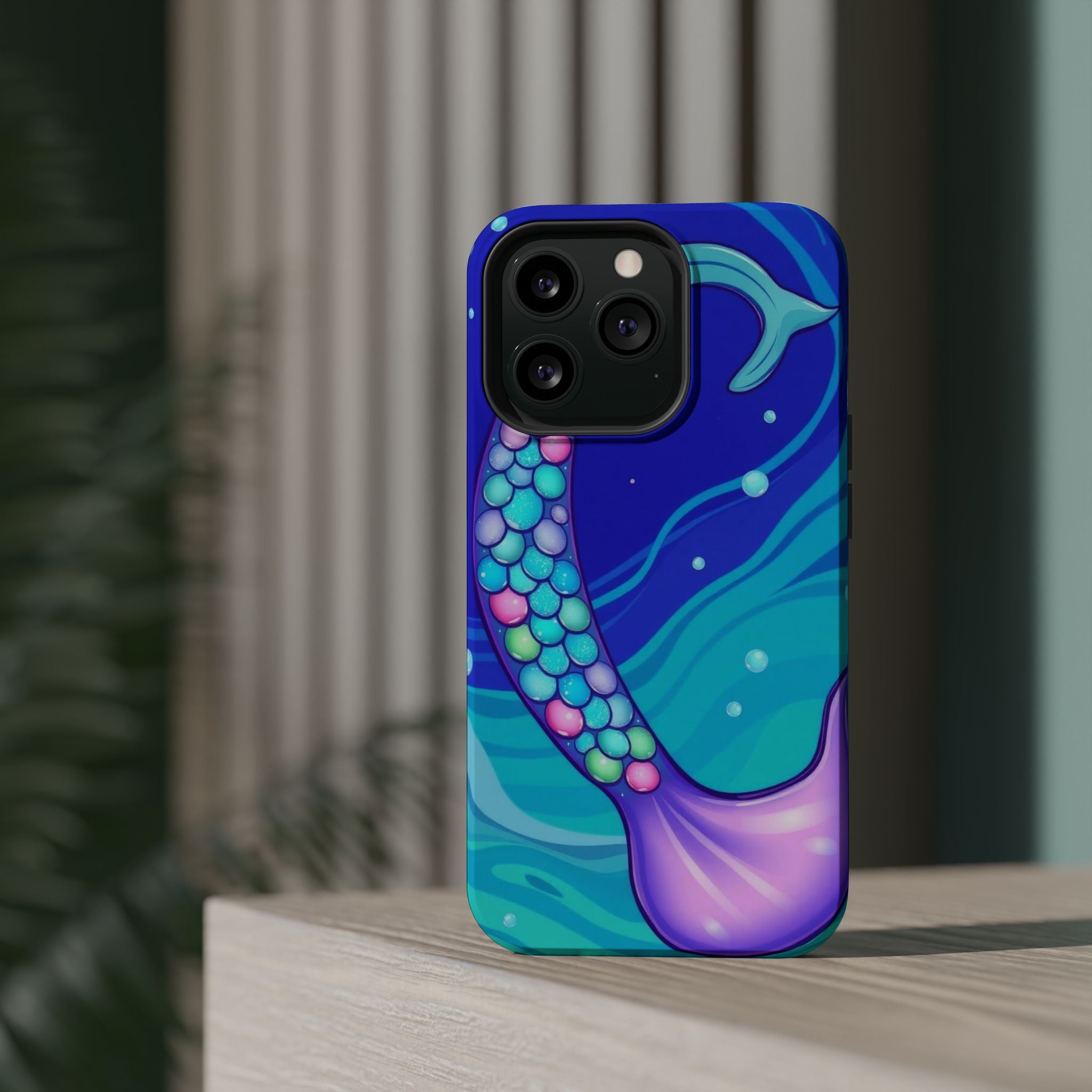 iPhone Mermaid Tail Swirl Kids Fun iPhone Phone Case Gift Artistic · iPhone Case