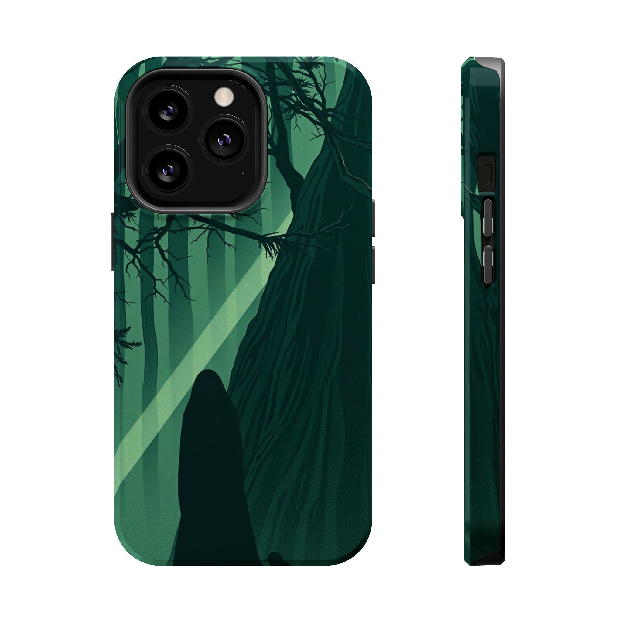 iPhone Sage And Ivory Dark Forest Spirits Slim Everyday Designer Case · iPhone C