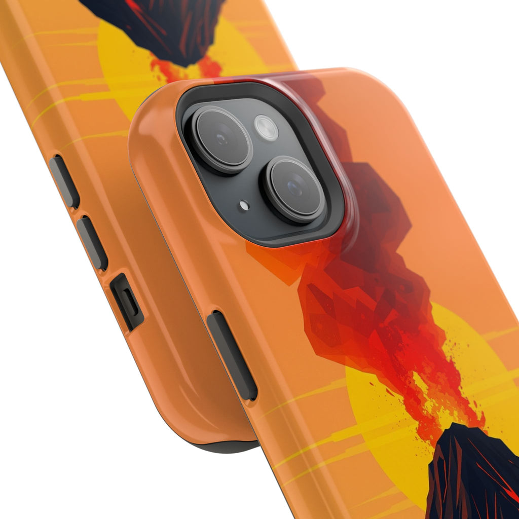 iPhone Vibrant Volcanic Eruption Design Slim Everyday iPhone Designer · iPhone C