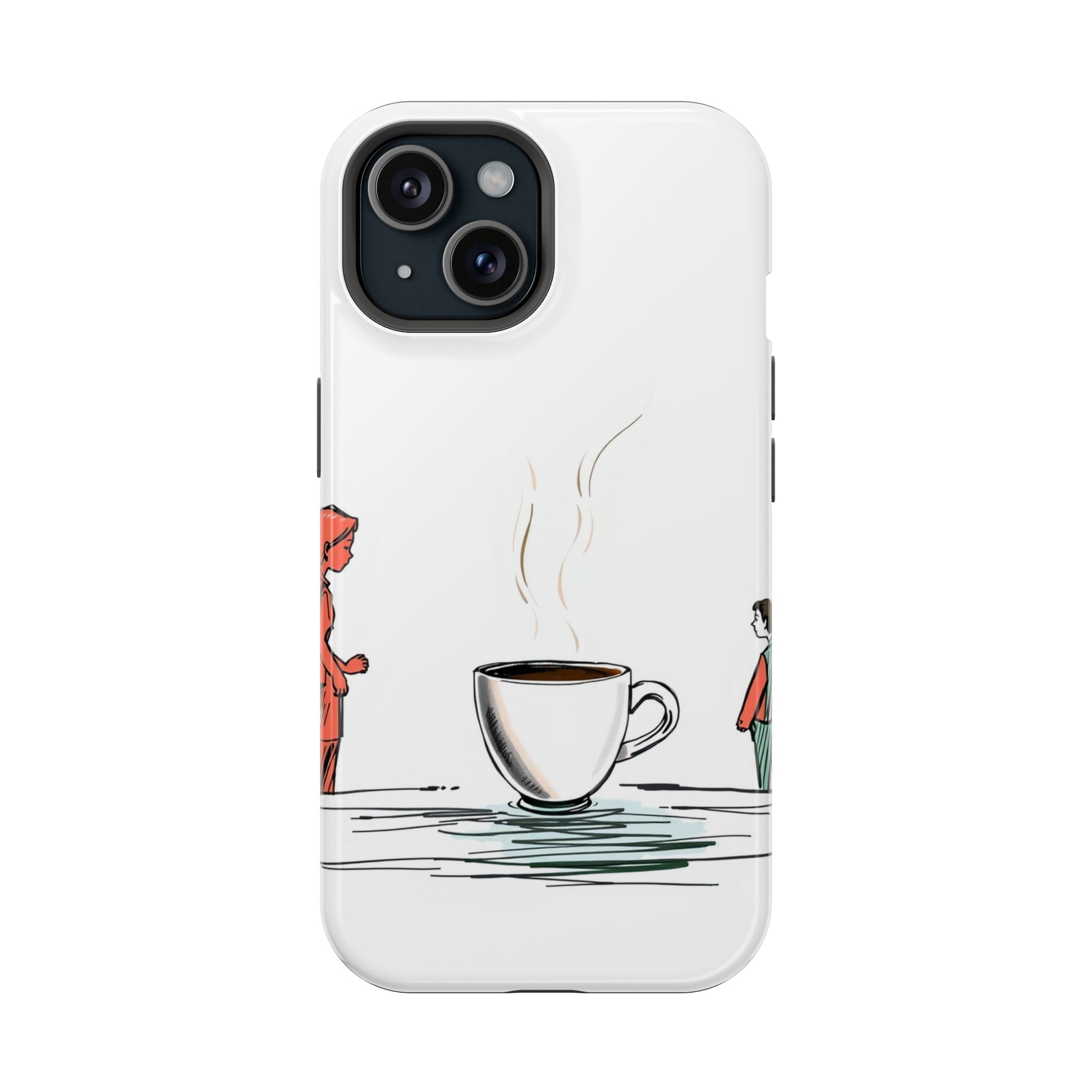 iPhone Coffee Before People Mystic Art Slim Everyday Designer Case · iPhone Case
