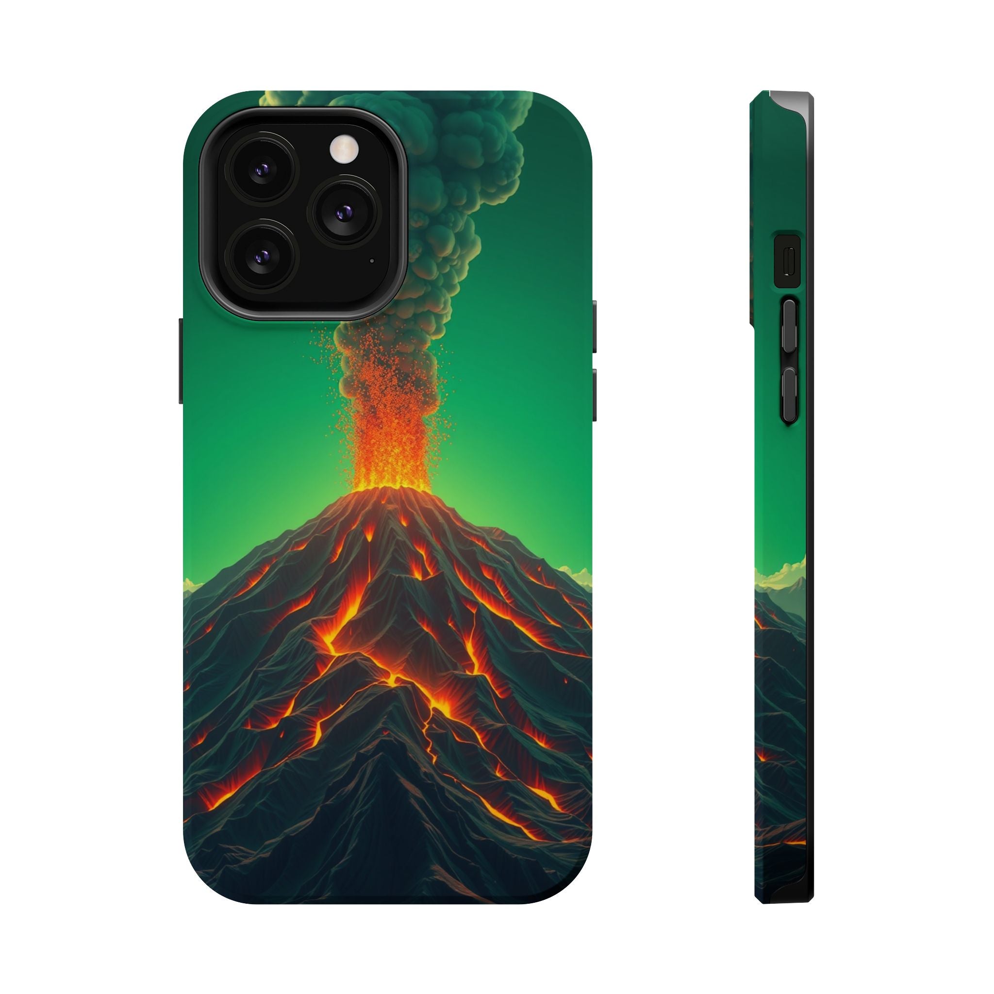 iPhone Dreamy Volcanic Eruption Design Slim Everyday Designer Case · iPhone Case