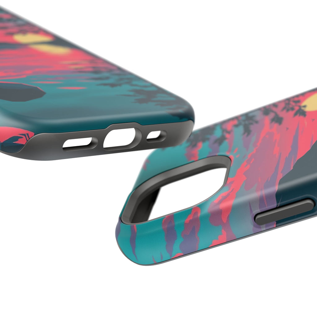 iPhone Dreamy Lake at Twilight Design Slim Everyday iPhone 16 Designer · iPhone