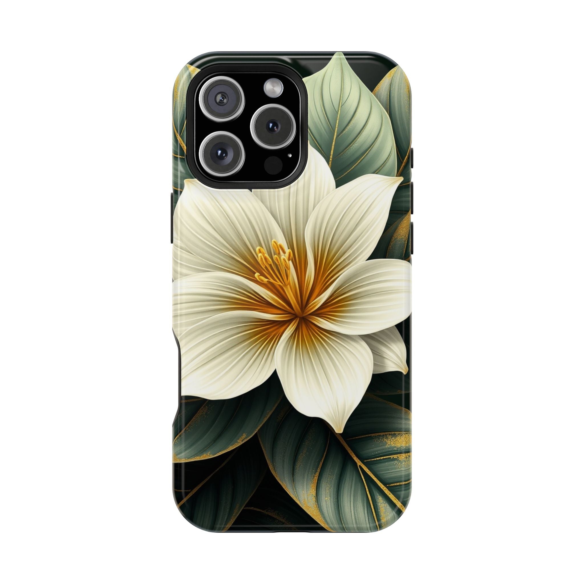 iPhone Radiant Tropical Bloom Design Slim Everyday Designer Case · iPhone Case