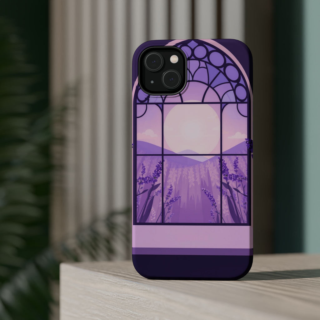 iPhone Lavender Haze Mystic Art Slim Everyday Designer Case · iPhone Case