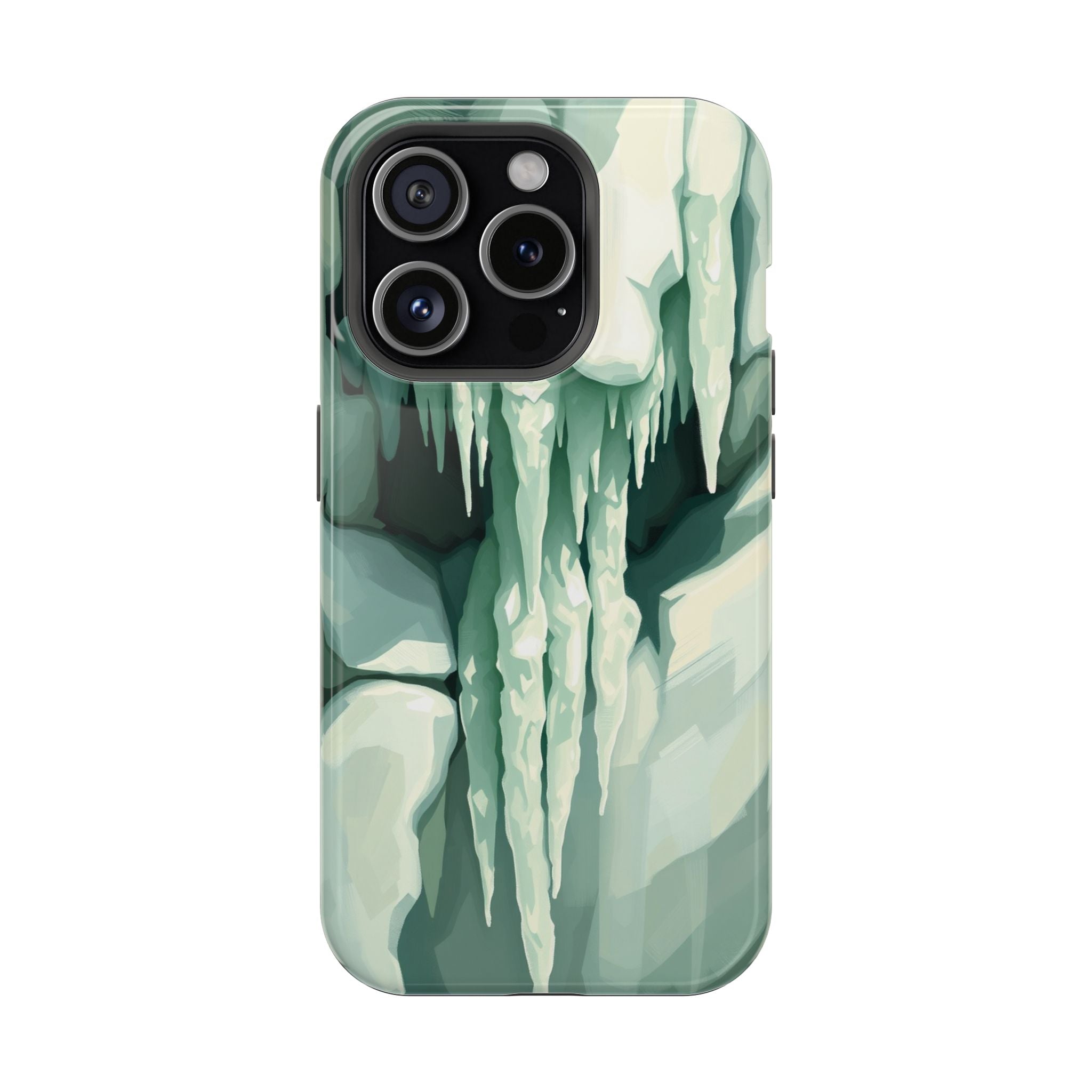 iPhone Earthy Icicle Formation Design Slim Everyday Designer Case · iPhone Case