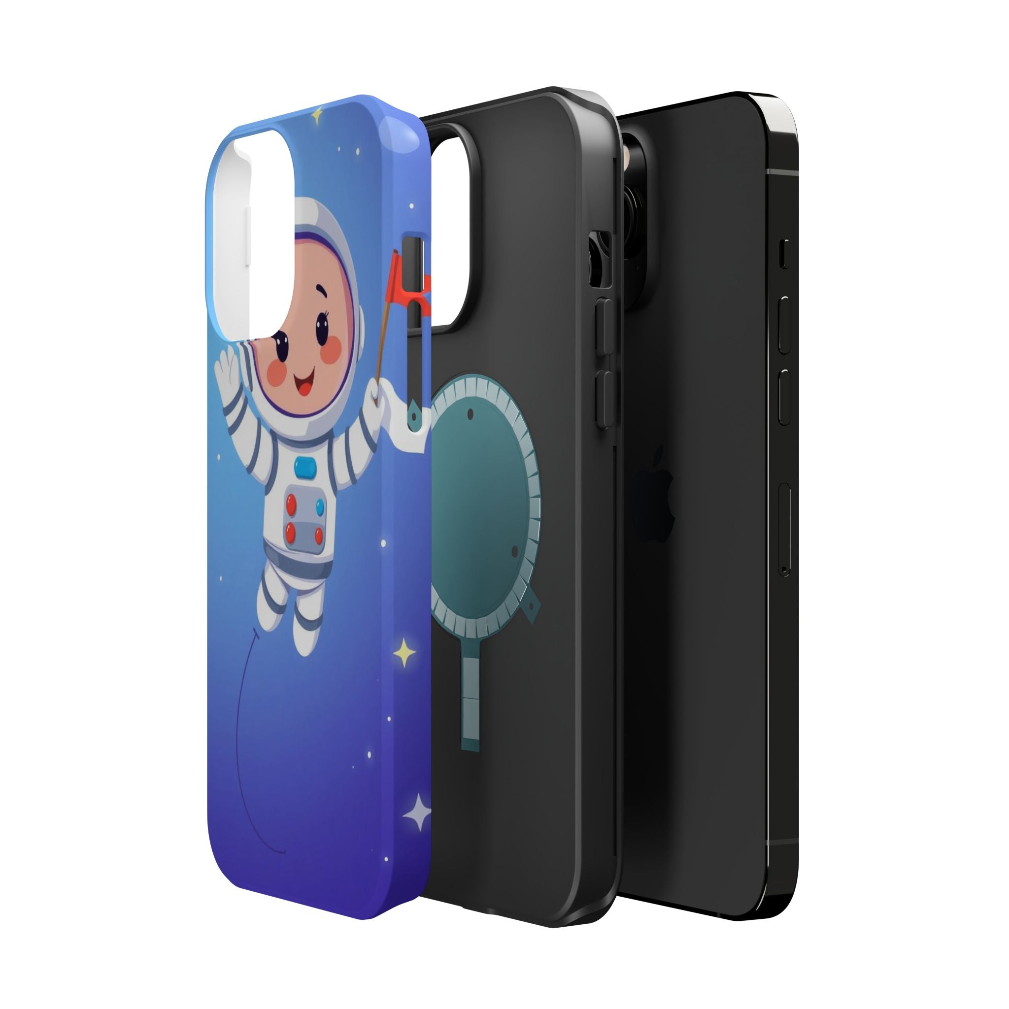 iPhone Cute Astronaut Floating Kids Fun iPhone Phone Case Gift Slim · iPhone Cas