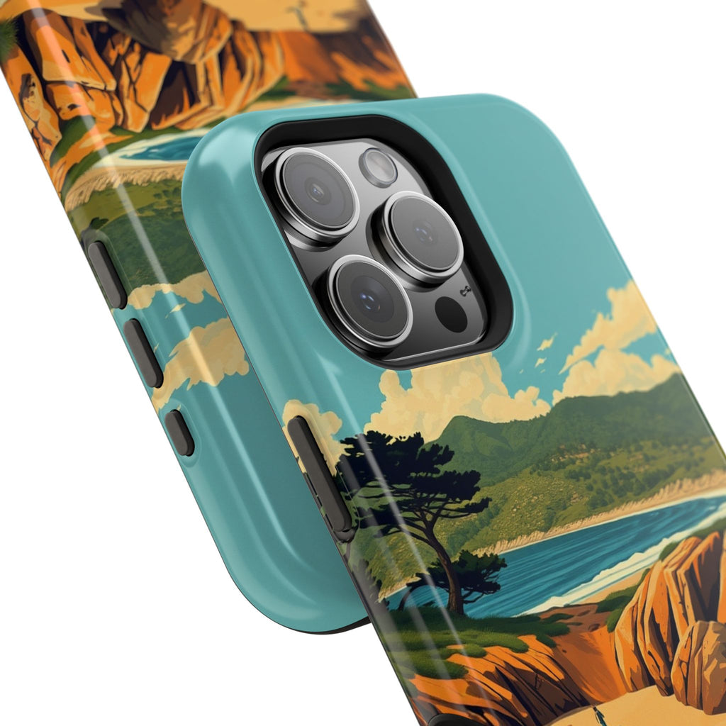 iPhone Pebble Beach Vintage Retro Poster Slim Everyday iPhone Designer · iPhone