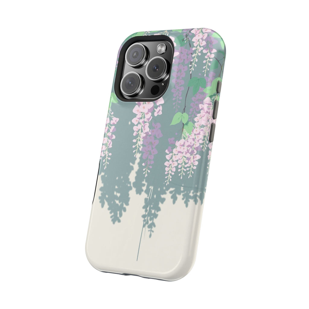 iPhone Dreamy Wisteria Cascade Design Slim Everyday Designer Case · iPhone Case