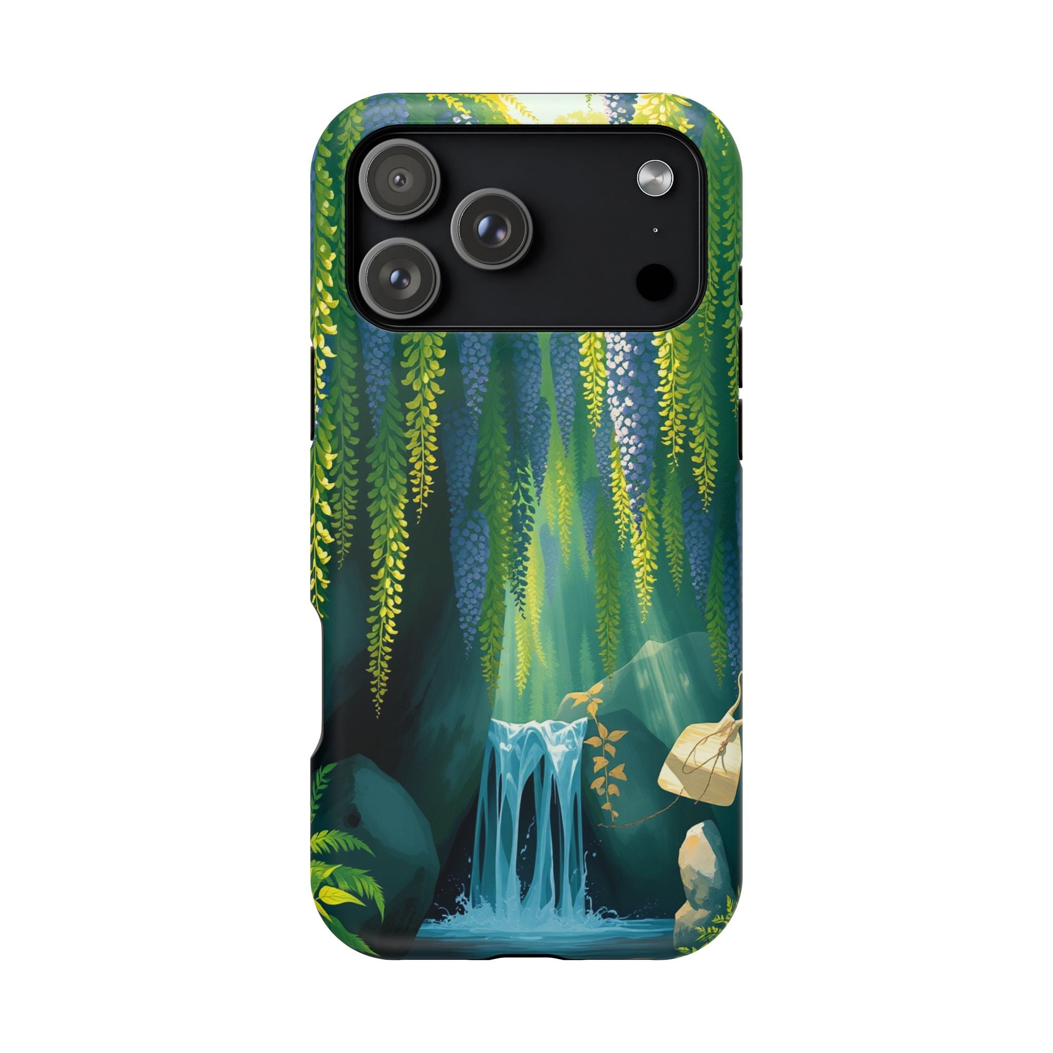 iPhone Wisteria Cascade Mystic Art Bold Modern Everyday Snap Case · iPhone Case