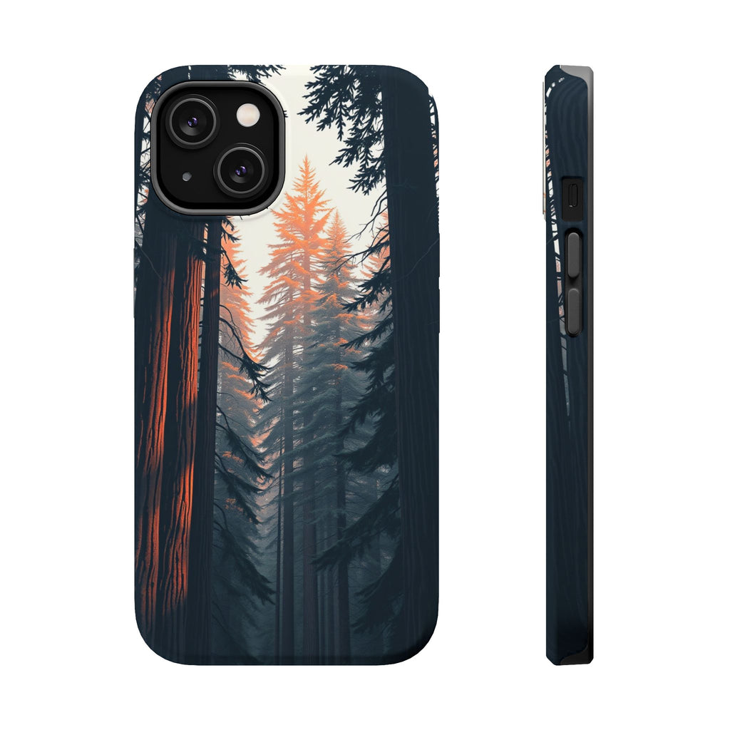 iPhone Redwood Forest Bold Art 18 Bold Modern Everyday Snap Case · iPhone Case