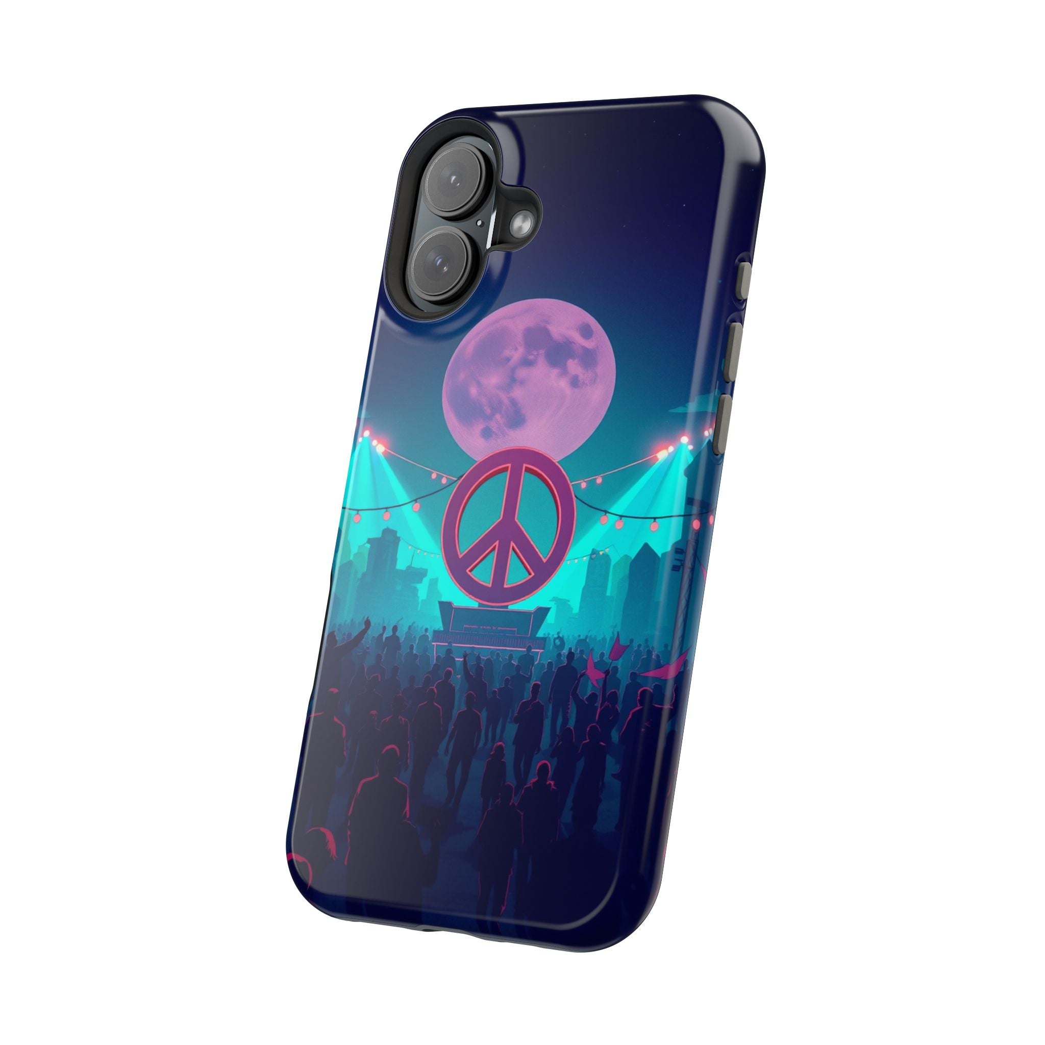 iPhone Woodstock Peace Mystic Art Bold Modern Everyday Snap Case · iPhone Case
