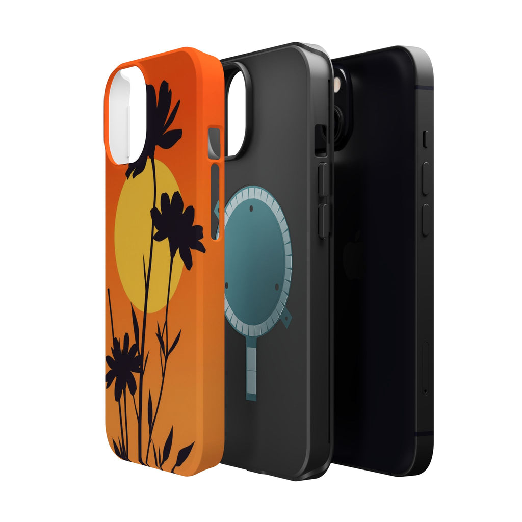 iPhone Vibrant Floral Silhouette Design Slim Everyday iPhone Designer · iPhone C