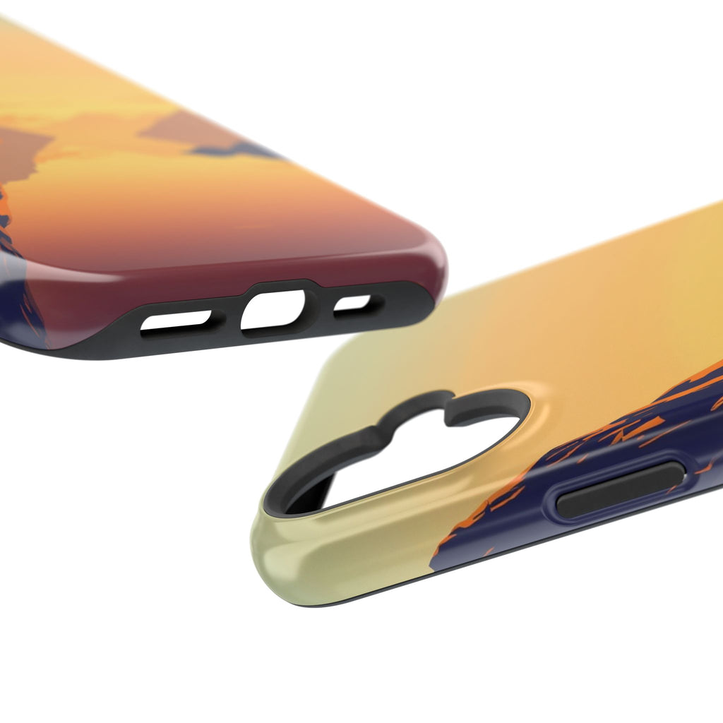 iPhone Fjord Reflection Pop Art Bold Slim Everyday Designer Case · iPhone Case
