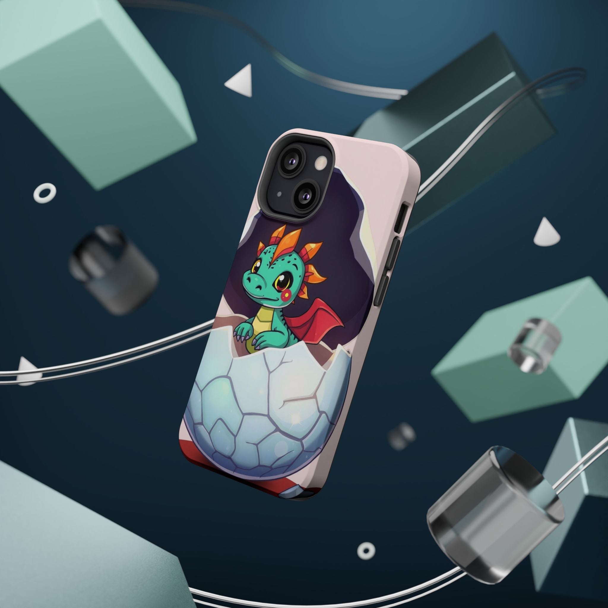 iPhone Dragon Hatching Egg Kids Fun Phone Case Gift Slim Snap Case · iPhone Case