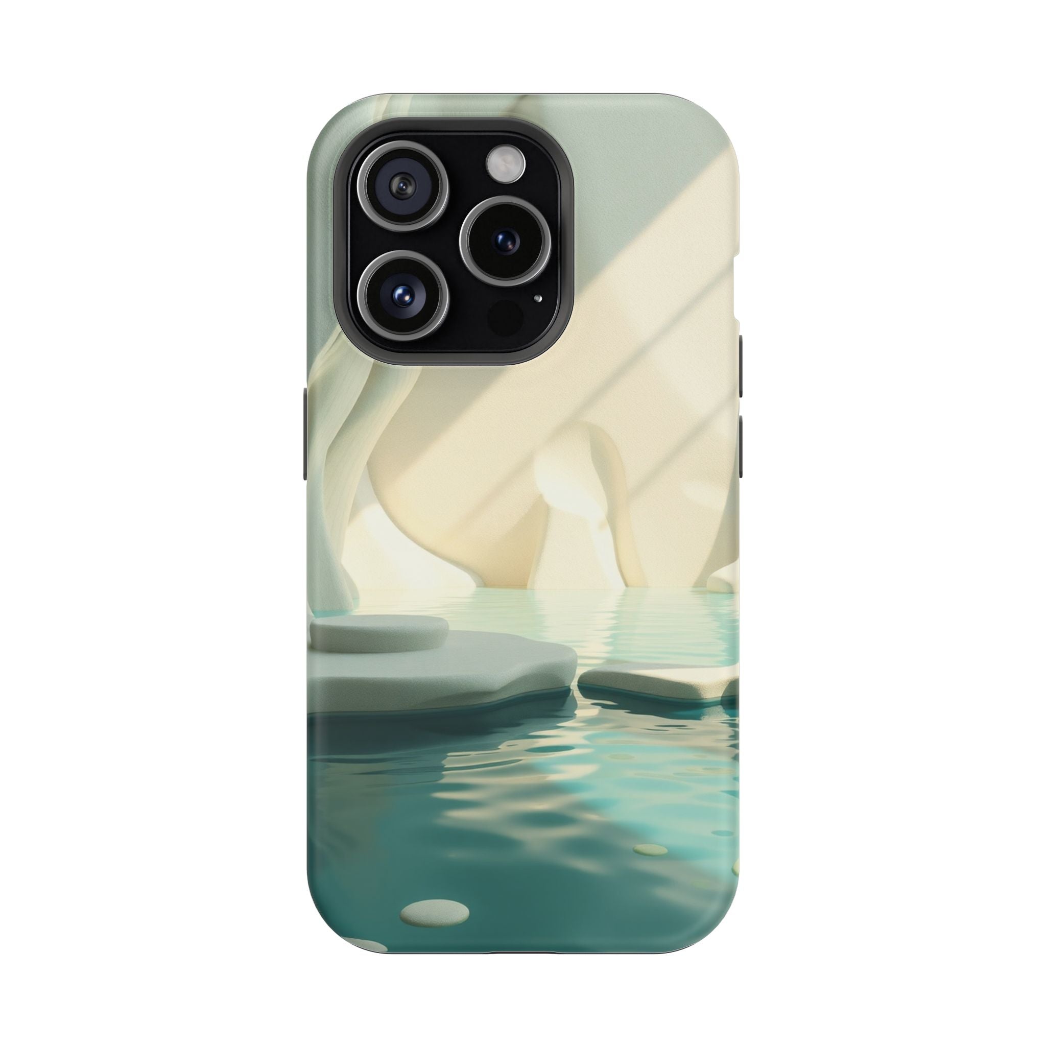 iPhone Tidal Pool 3D Digital Slim Everyday Designer Case · iPhone Case