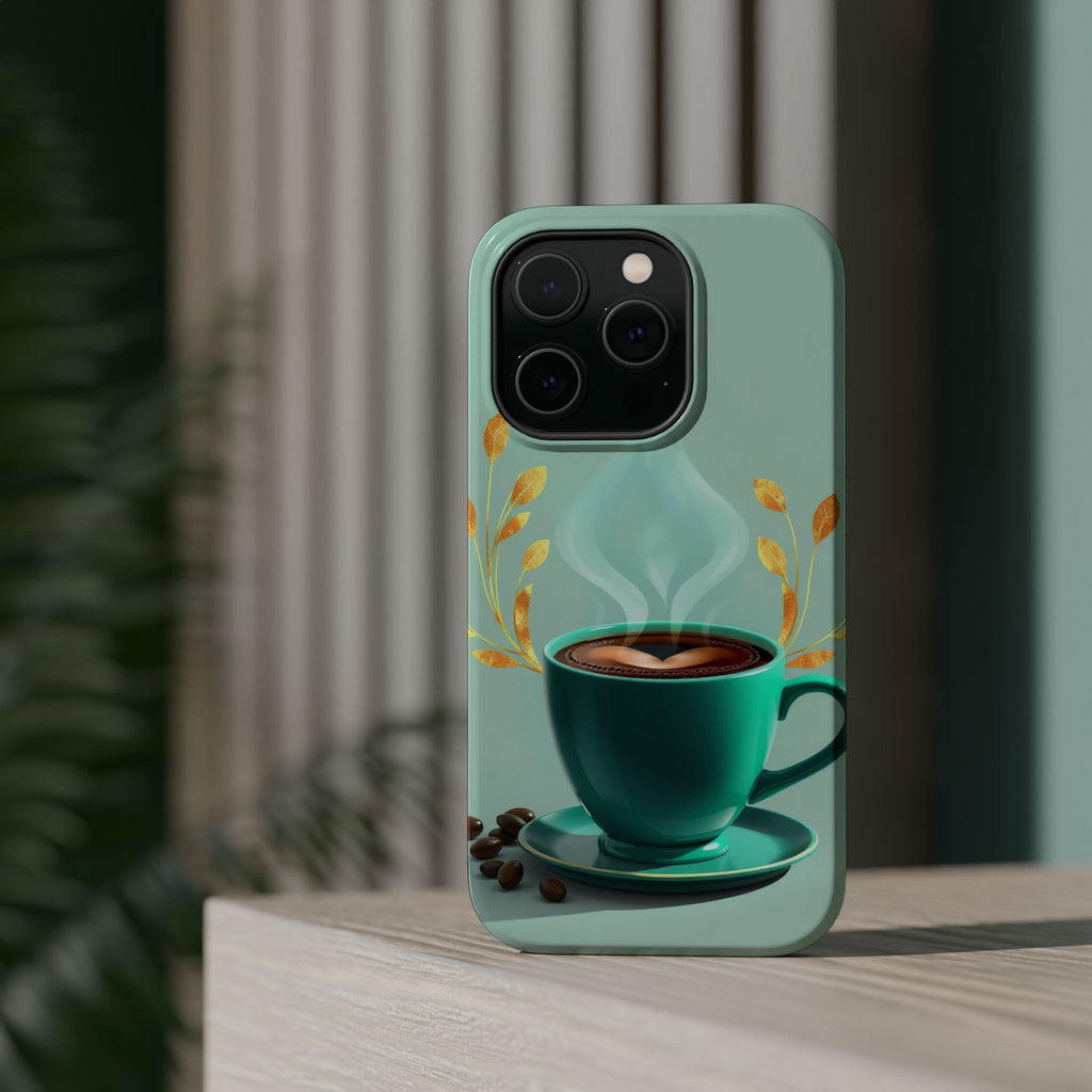 iPhone Radiant Emotional Support Coffee Design Soft Finish Everyday Case · iPhon