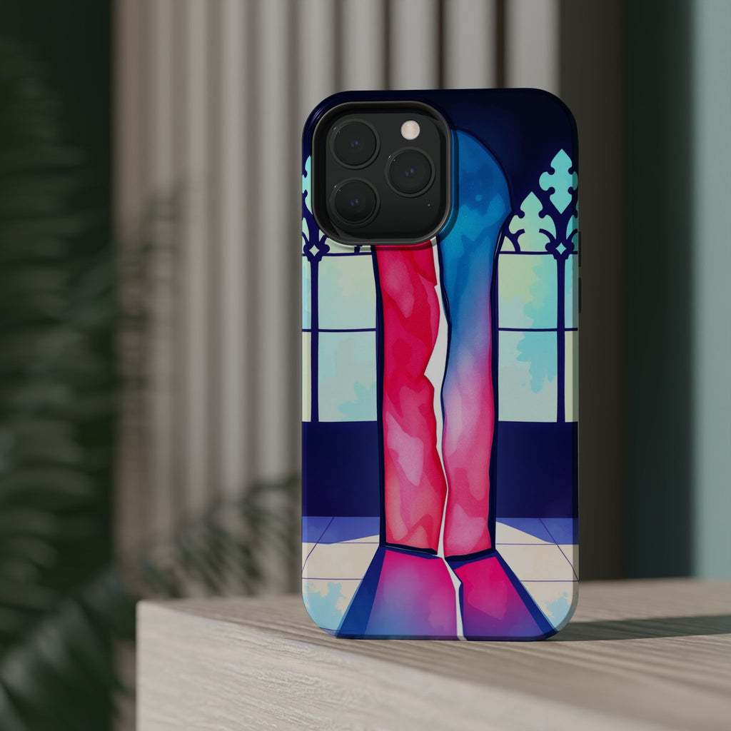 iPhone Stained Glass Break Electric Art Slim Everyday iPhone Designer · iPhone C