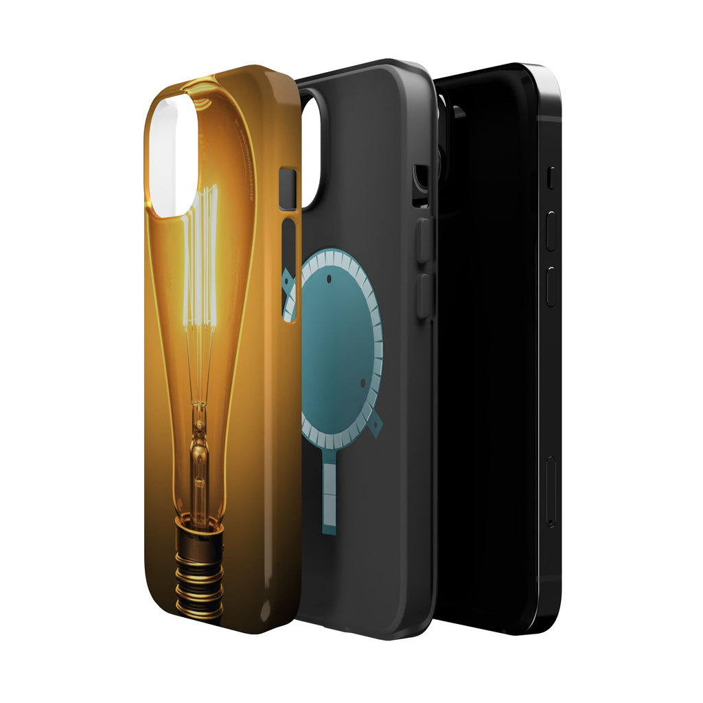 iPhone Edison Bulb Warm Enchanted Art Slim Everyday Designer Case · iPhone Case