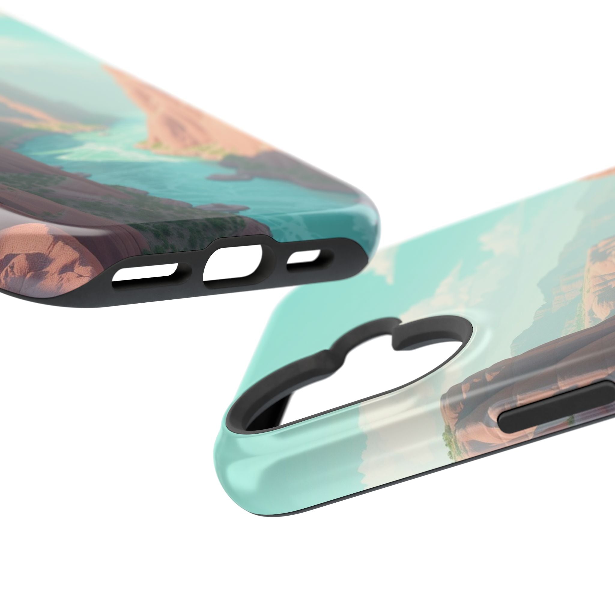 iPhone River Canyon Mystic Art Slim Everyday Designer Case · iPhone Case