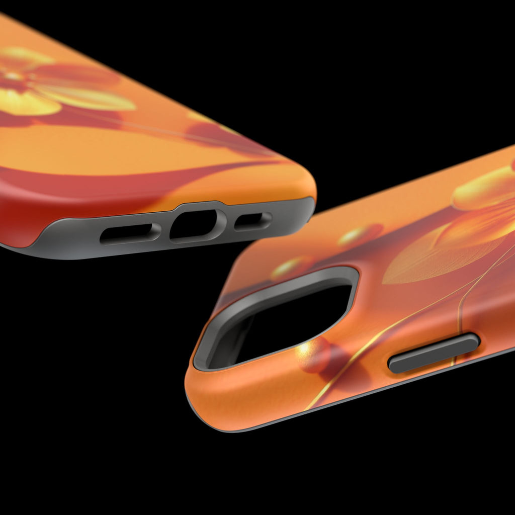 iPhone Floral Geometric Gold Foil Luxury Slim Everyday iPhone Designer · iPhone