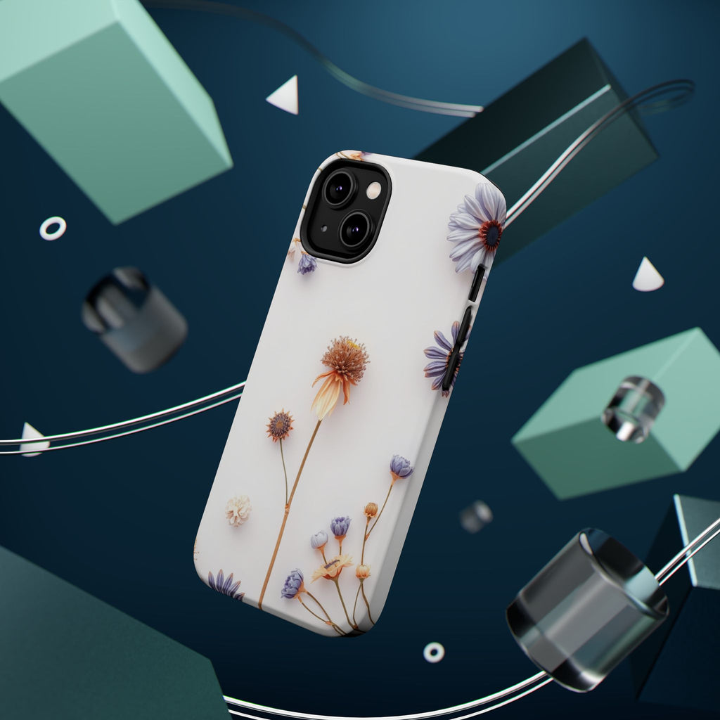 iPhone Dried Flower Flat Lay Bold Art Slim Everyday Designer Case · iPhone Case