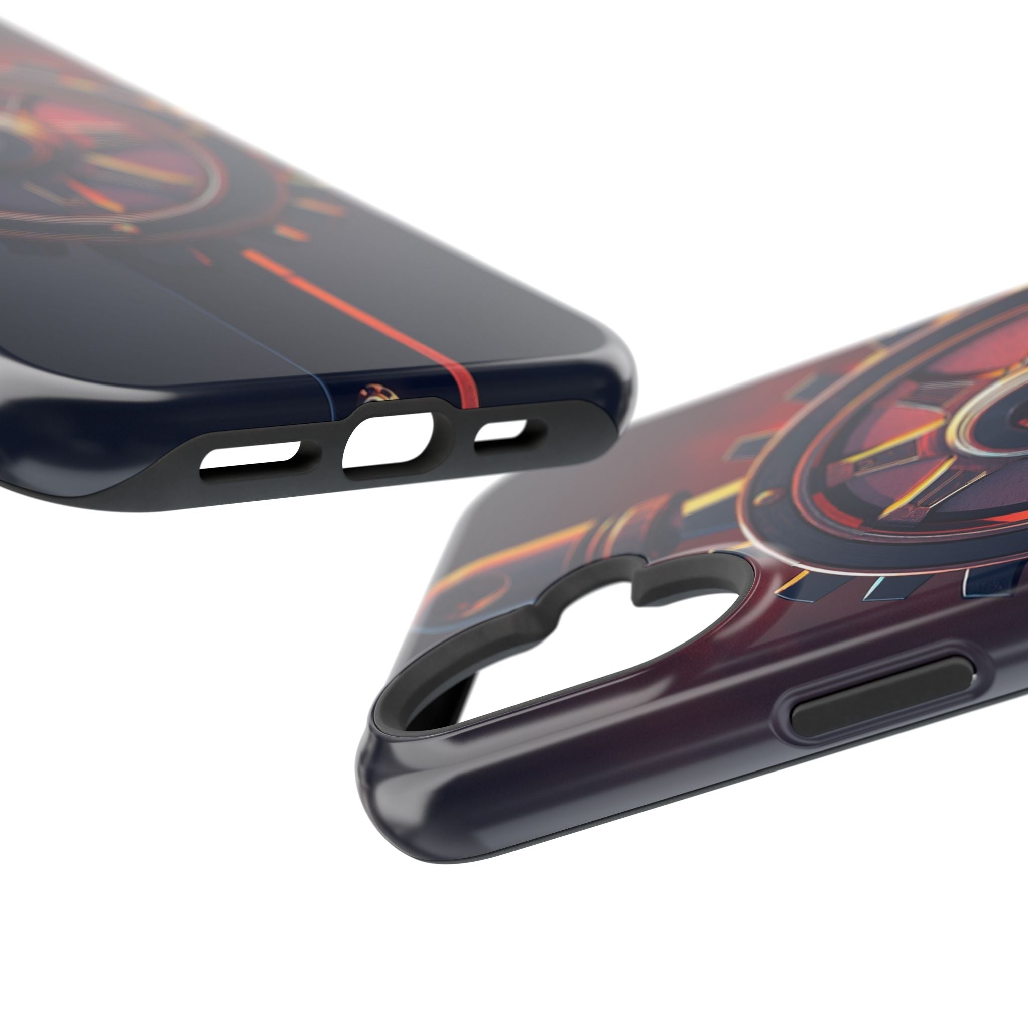 iPhone Rotary Electric Art Phone Bold Modern Everyday Snap Case · iPhone Case