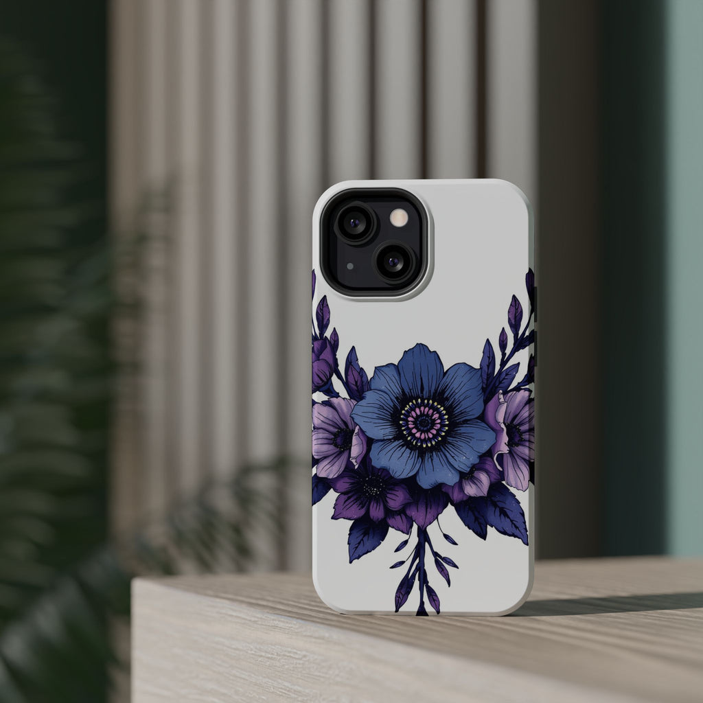 iPhone Floral Crown Grunge Distressed Slim Everyday Designer Case · iPhone Case