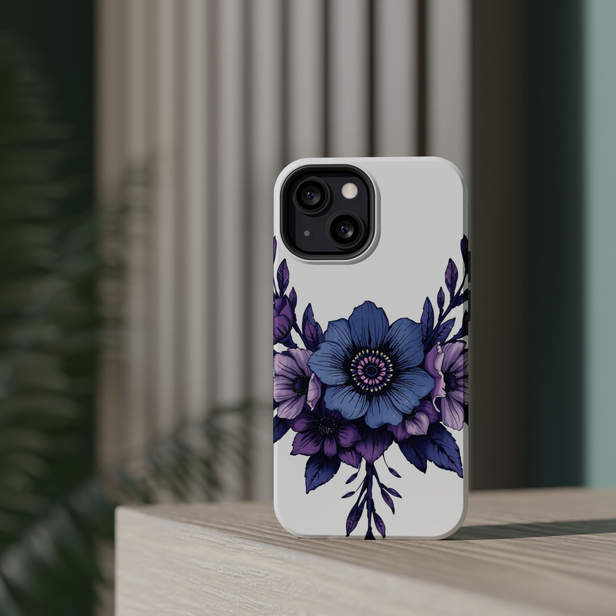 iPhone Floral Crown Grunge Distressed Slim Everyday Designer Case · iPhone Case