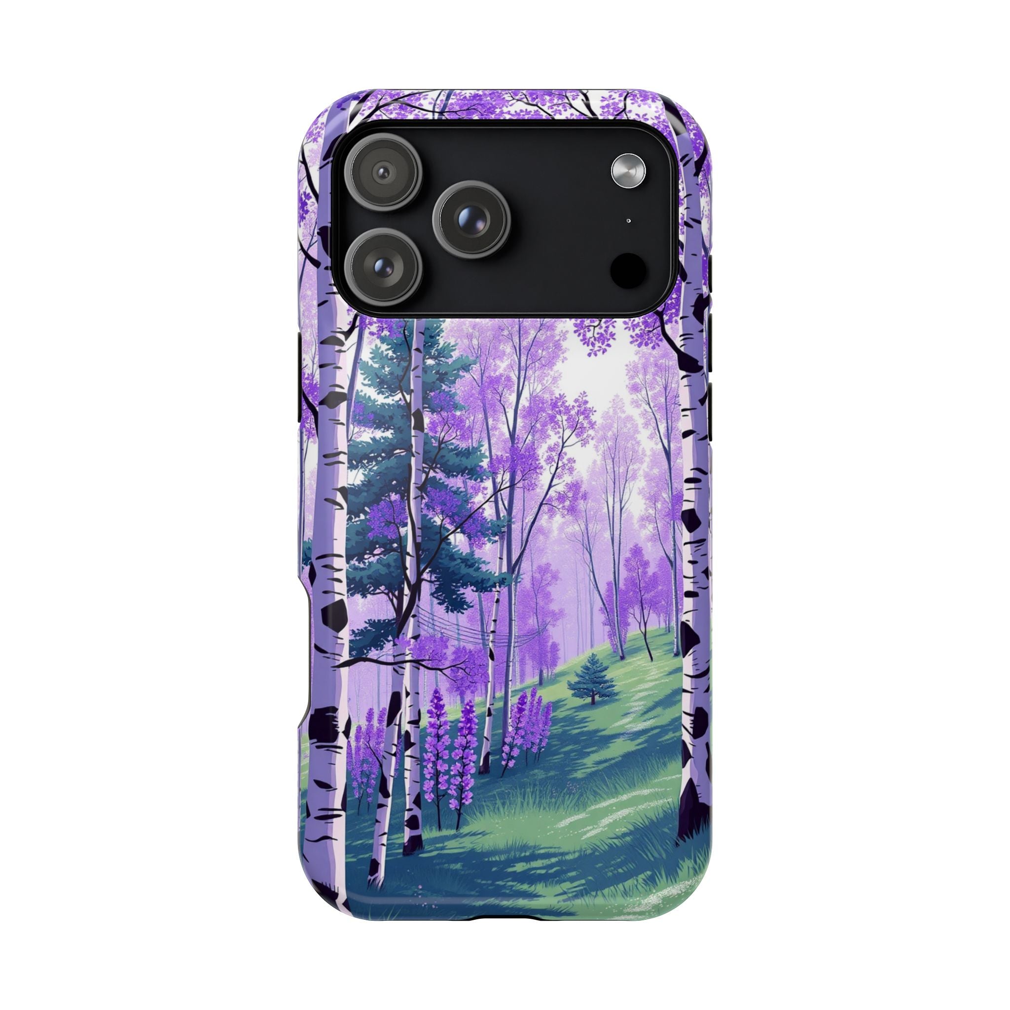 iPhone Birch Grove Electric Art Slim Everyday Designer Case · iPhone Case