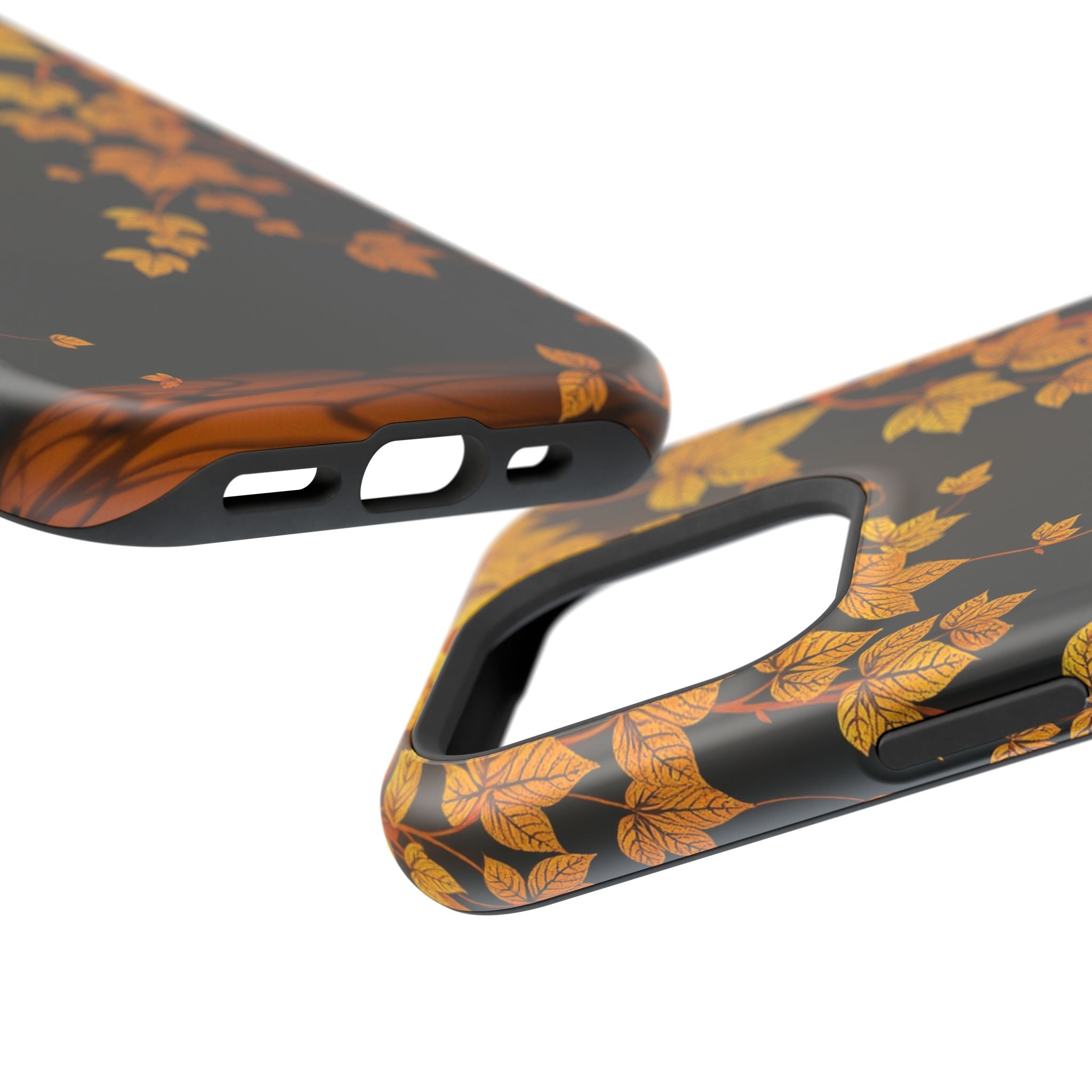 iPhone Mustard And Rust Art Nouveau Vine Slim Everyday iPhone 14 · iPhone Case
