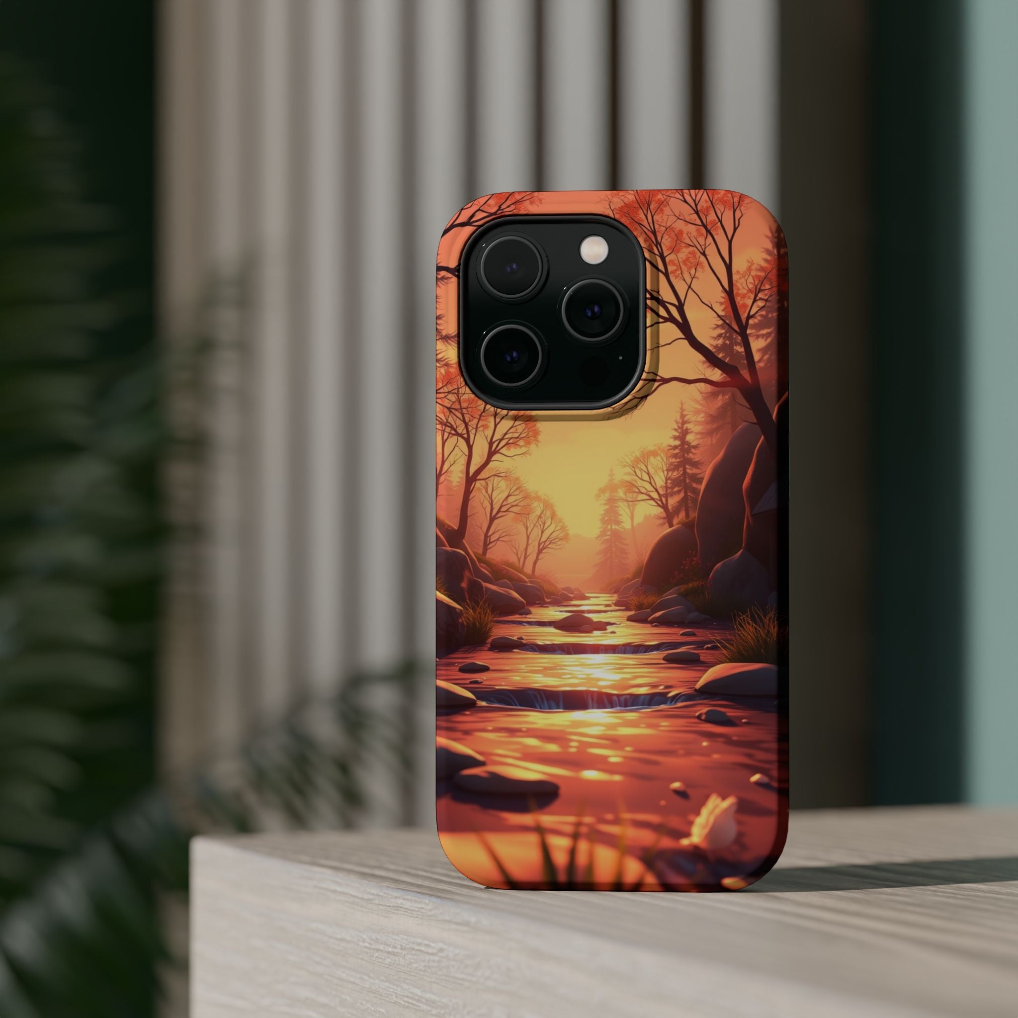 iPhone Spring Creek Mystic Art Slim Everyday Designer Case · iPhone Case