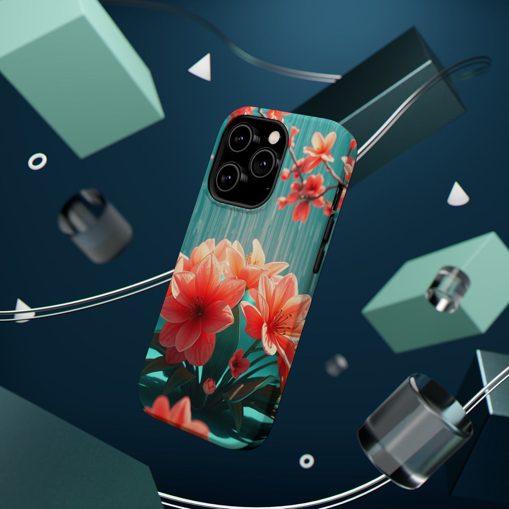 iPhone Spring Shower Bloom 3D Digital Slim Everyday Designer Case · iPhone Case