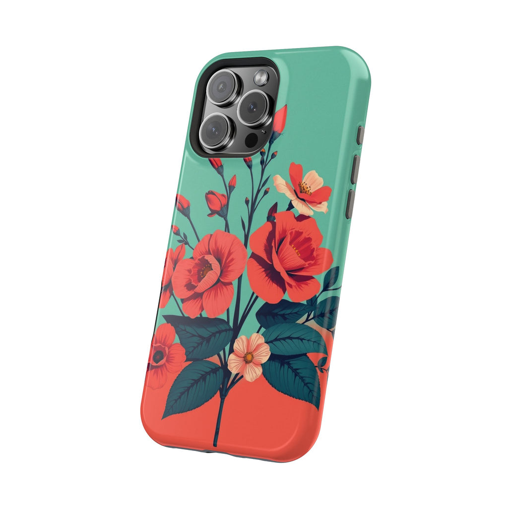iPhone Pin-up Floral Cinematic Art Bold Modern Everyday Snap Case · iPhone Case