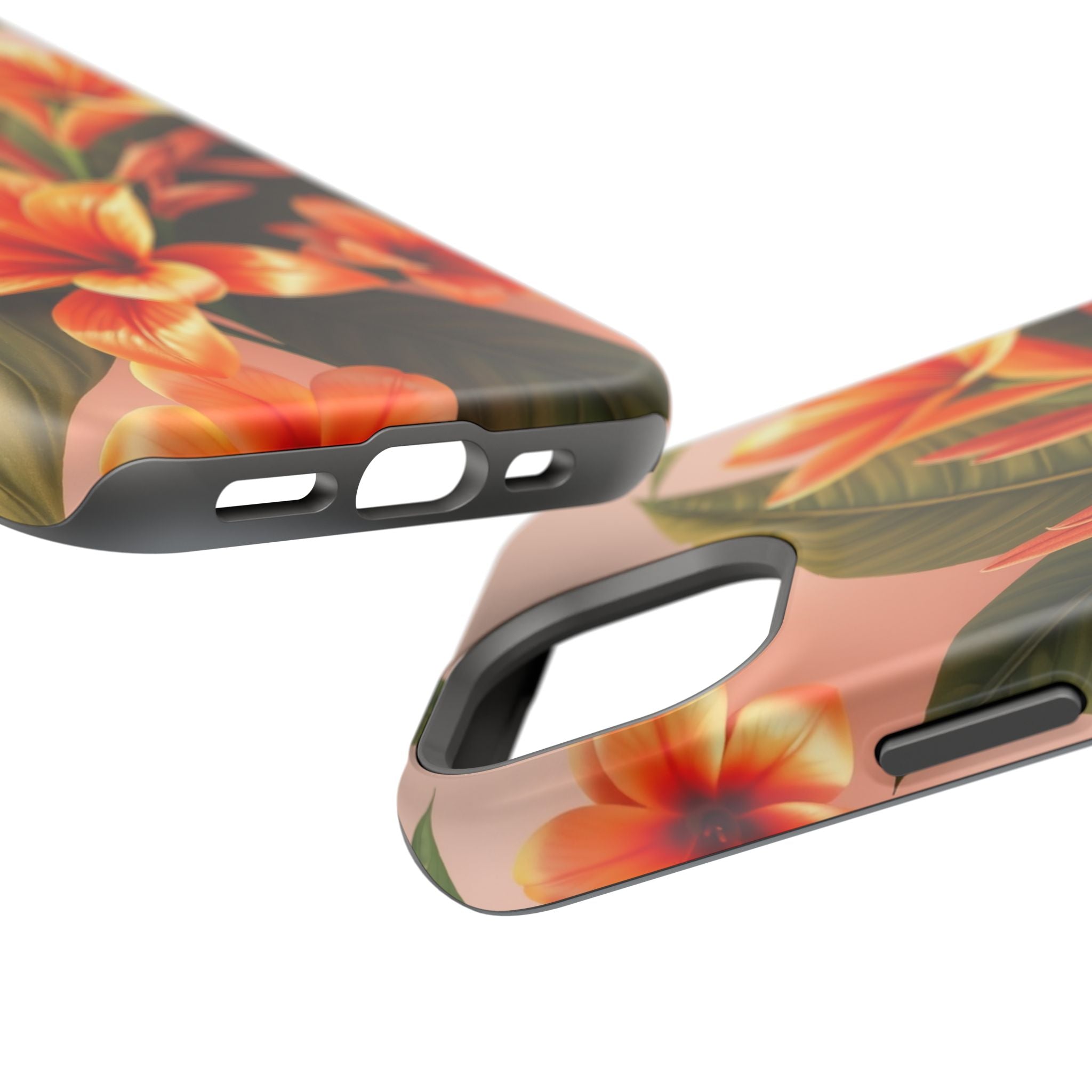 iPhone Tropical Bloom 3D Digital Bold Modern Everyday Snap Case · iPhone Case