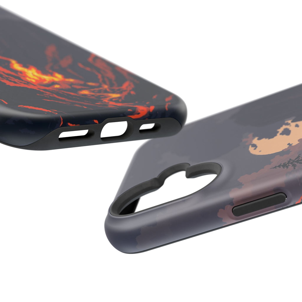 iPhone Wildfire Glow Mystic Art 13 Bold Modern Everyday Snap Case · iPhone Case