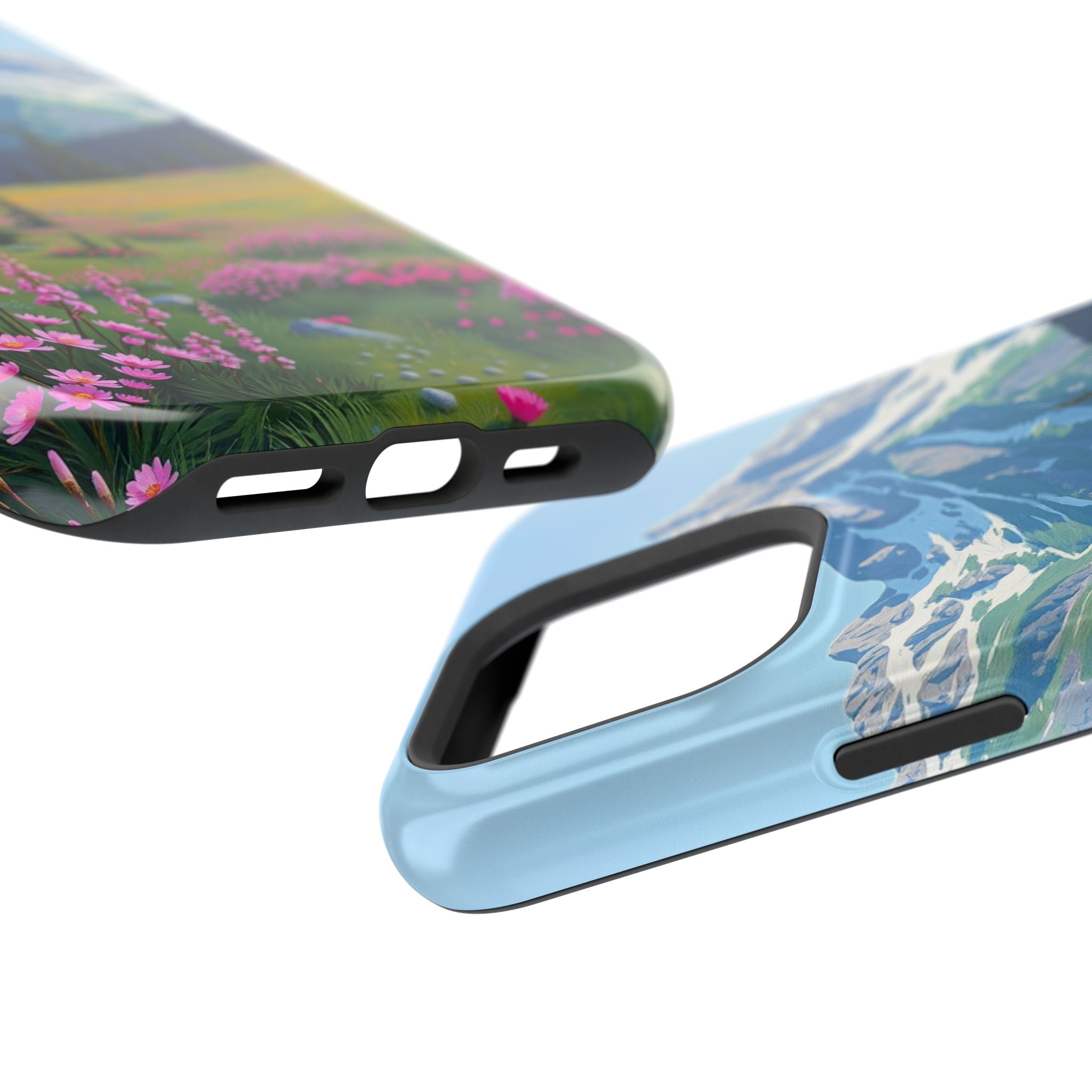 iPhone Earthy Alpine Meadow Design Bold Modern Everyday Snap Case · iPhone Case