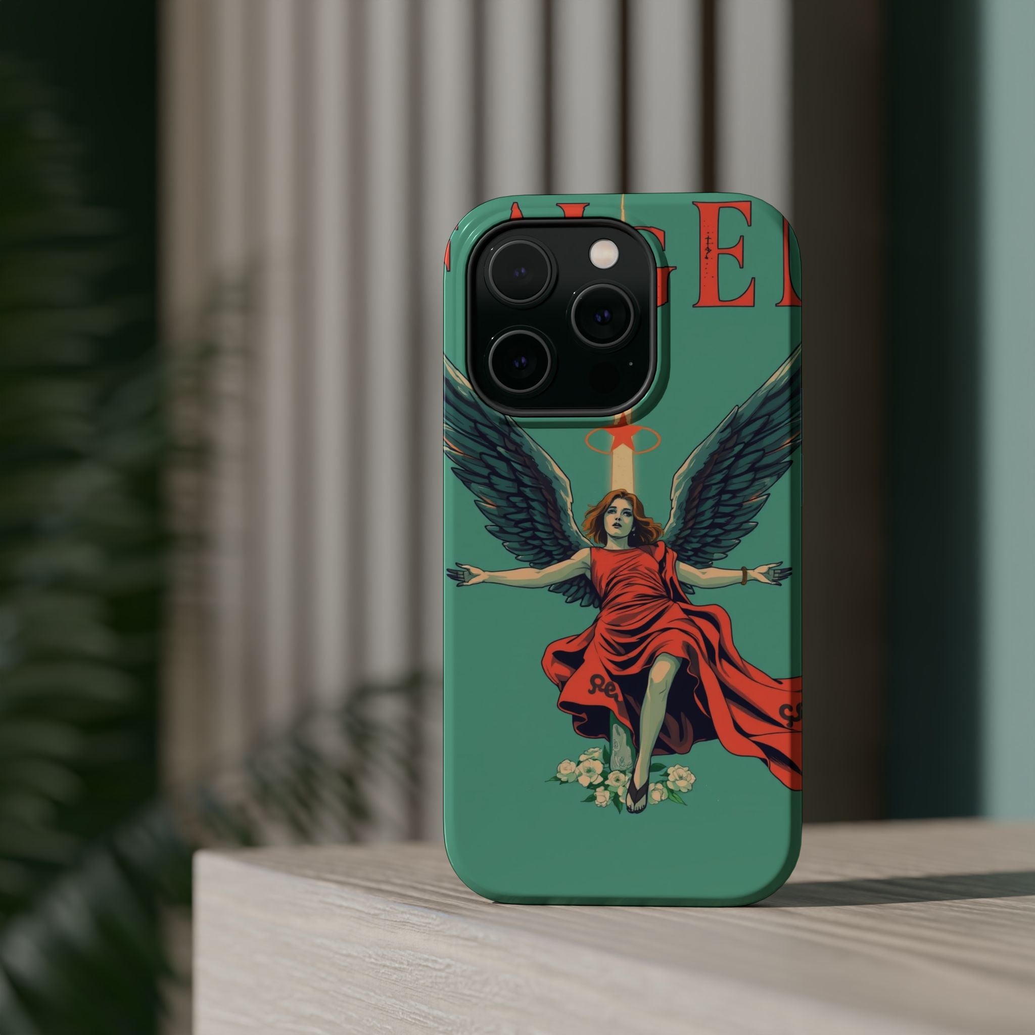 iPhone Radiant Fallen Angel Design Bold Modern Everyday Snap Case · iPhone Case