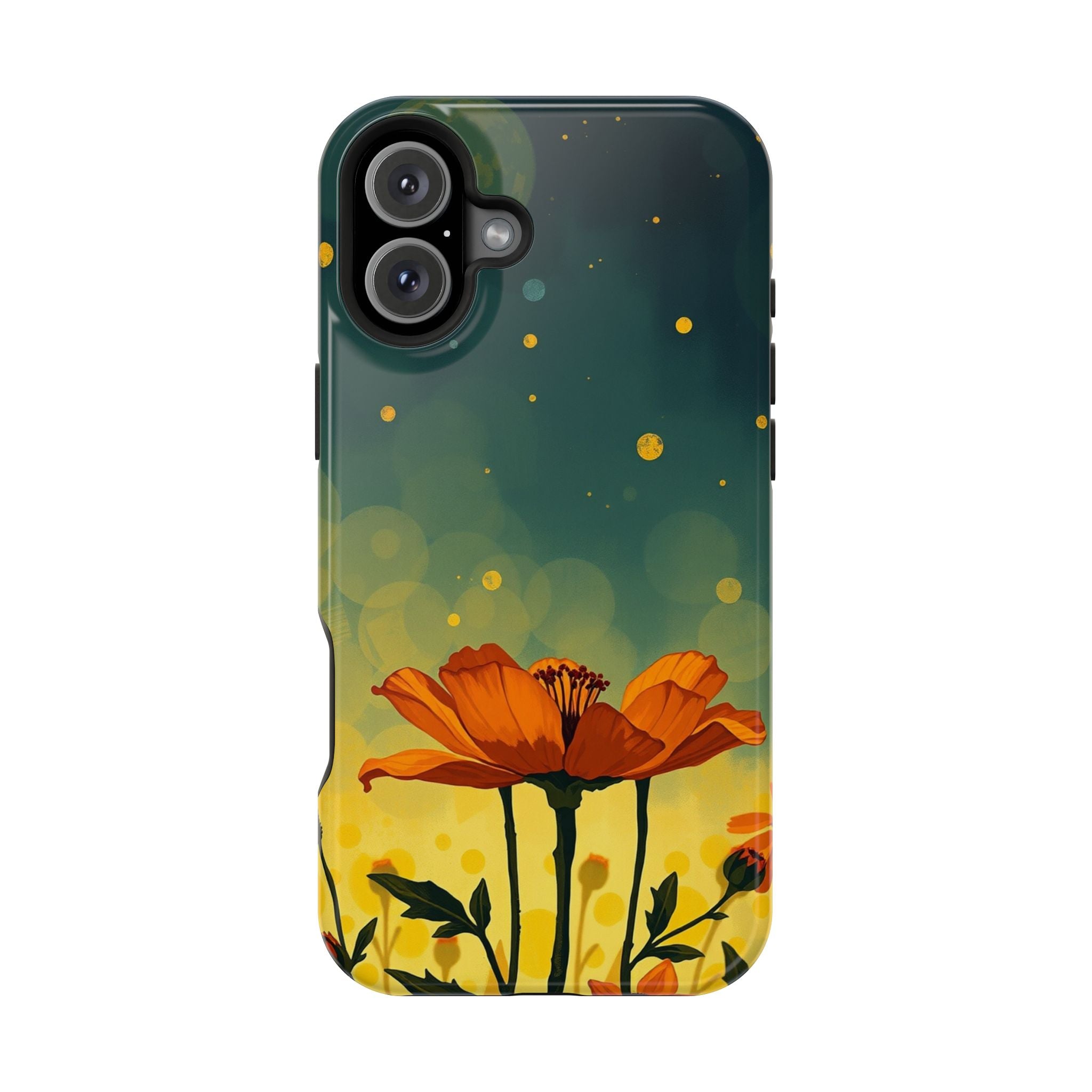 iPhone Mustard And Rust Night Bloomer Slim Everyday Designer Case · iPhone Case