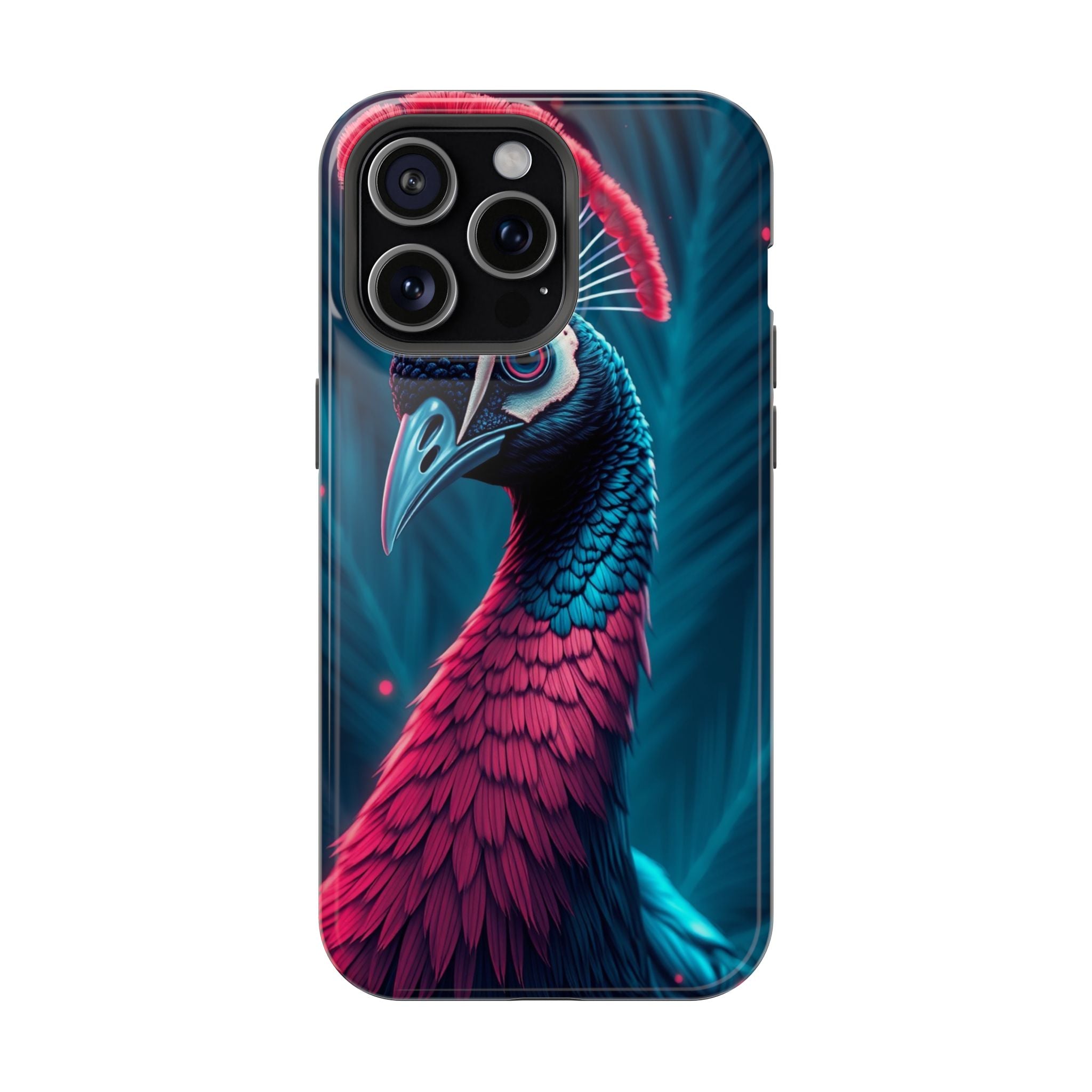 iPhone Nouveau Peacock Electric Art Slim Everyday Designer Case · iPhone Case