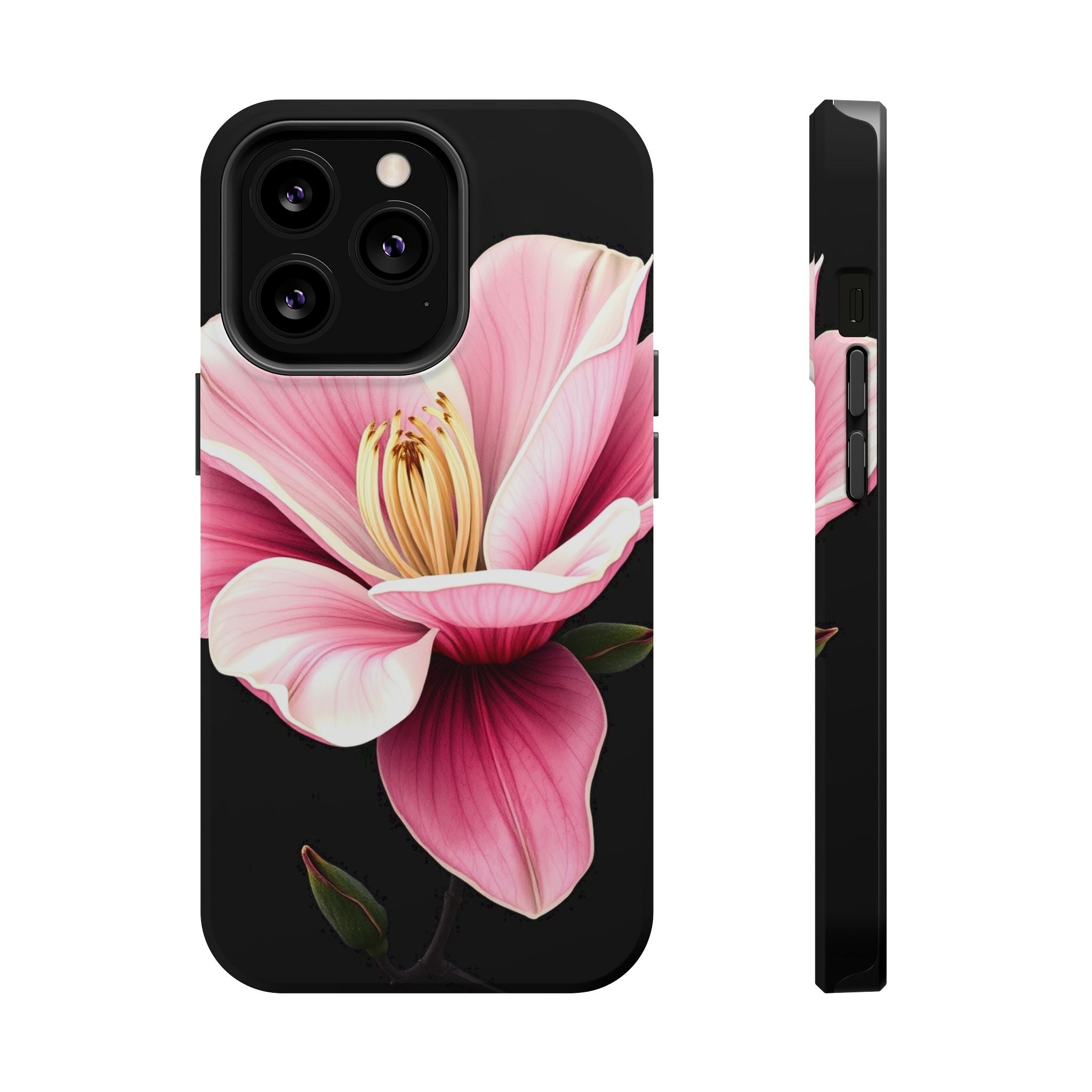 iPhone Magnolia Dream Dark Gothic Ink Slim Everyday Designer Case · iPhone Case