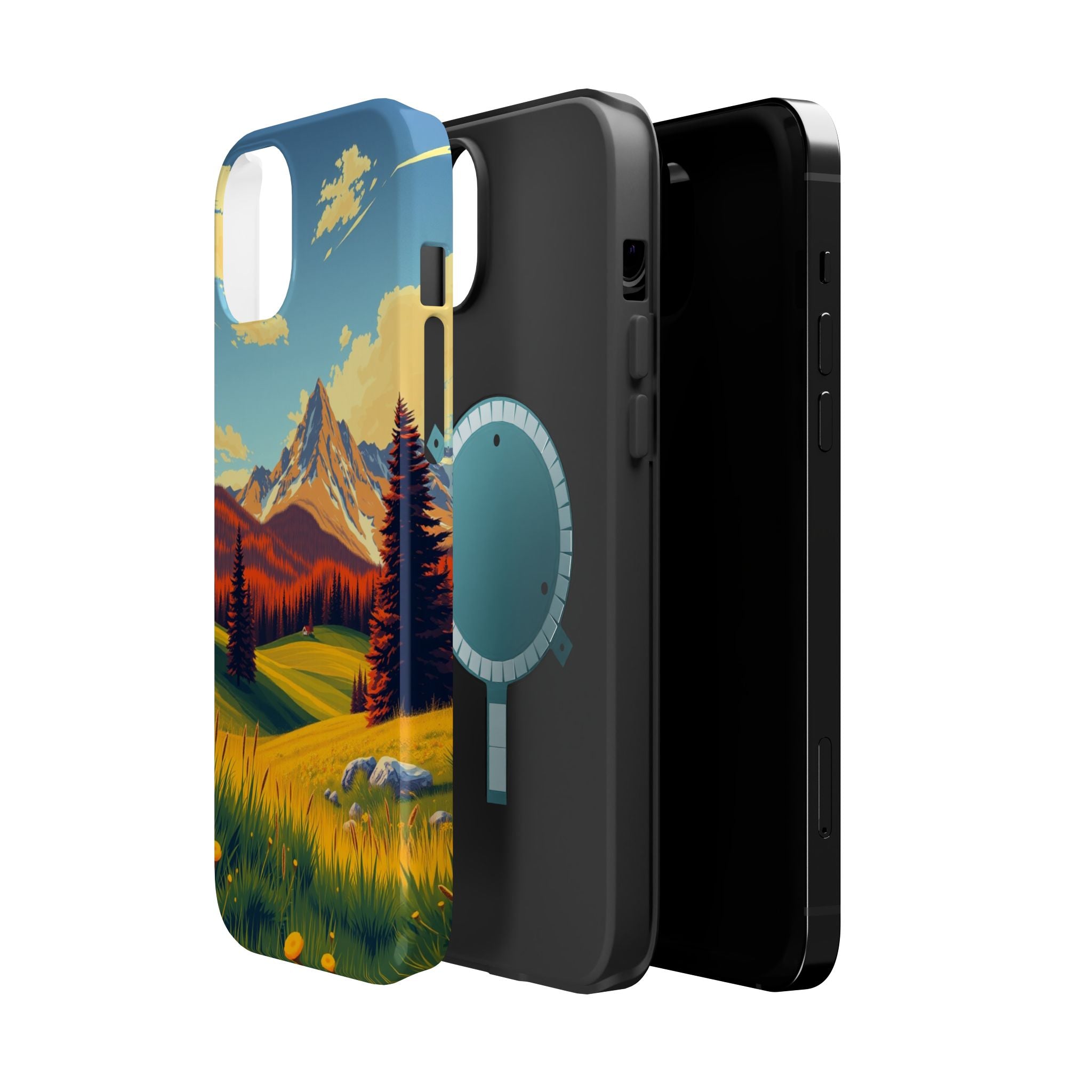 iPhone Radiant Alpine Meadow Design Slim Everyday Designer Case · iPhone Case