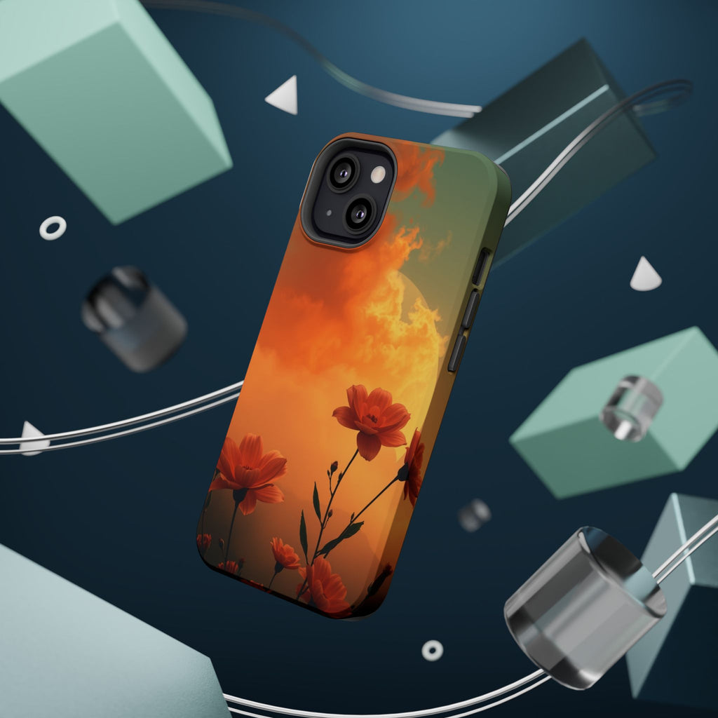 iPhone Floral Ombre Enchanted Art Bold Modern Everyday Snap Case · iPhone Case