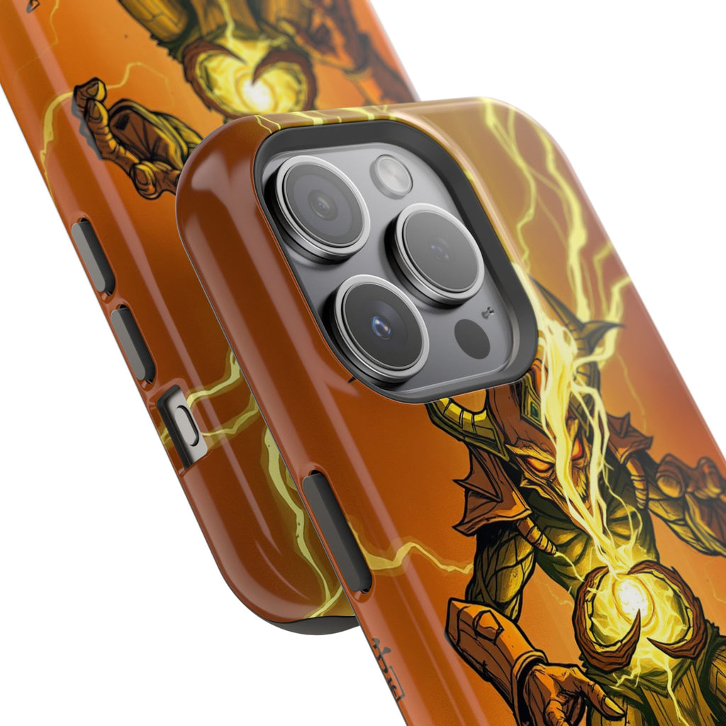 iPhone Burnt Orange And Sand Chaos Goblin Energy Clean Minimal Snap Case · iPhon