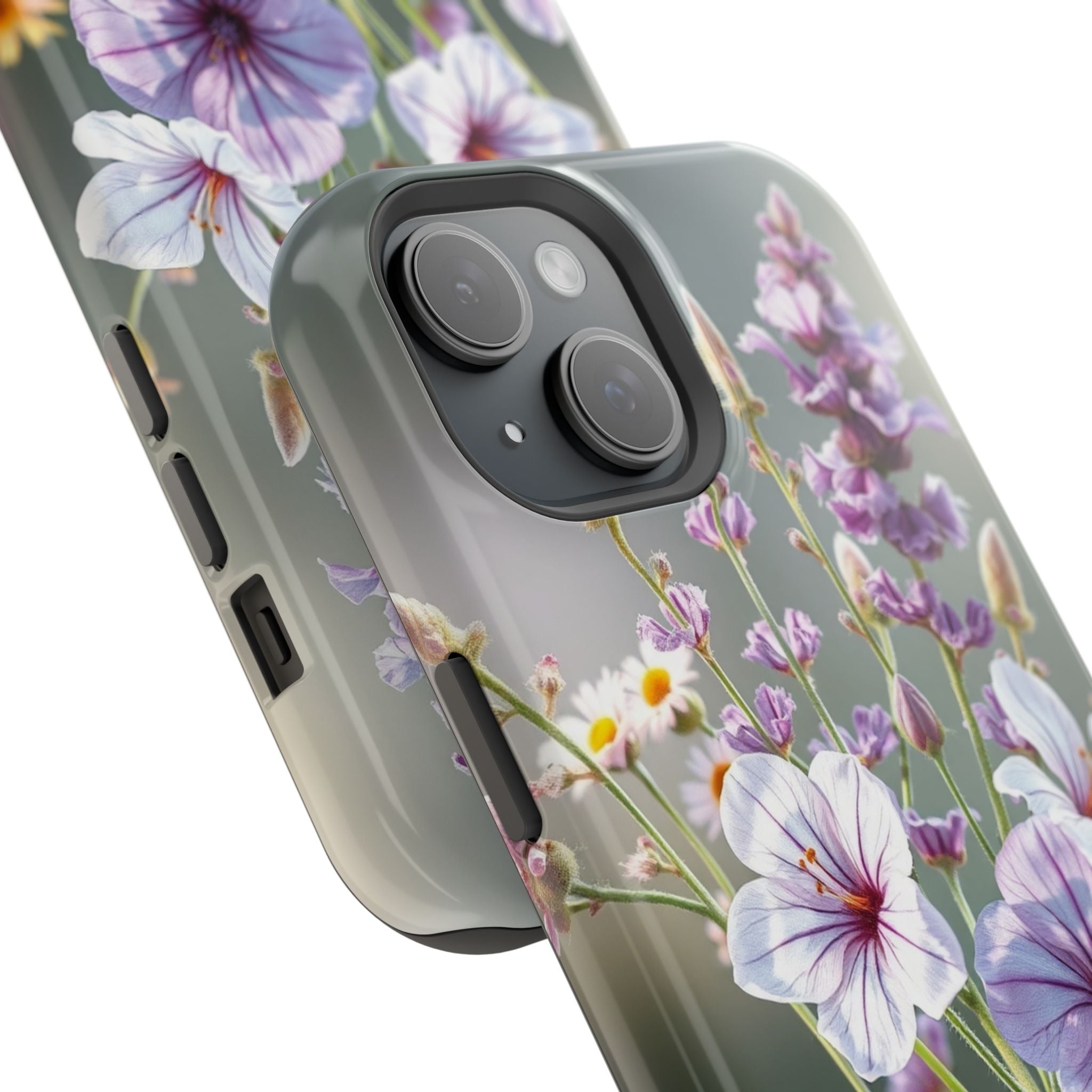 iPhone Wildflower Bunch Enchanted Art Slim Everyday Designer Case · iPhone Case